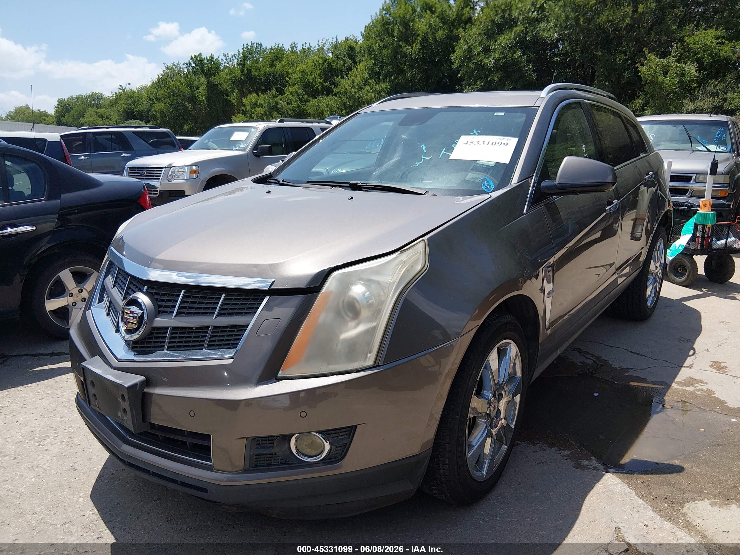 2012 Cadillac Srx Premium Collection Beige vin: 3GYFNCE32CS596753