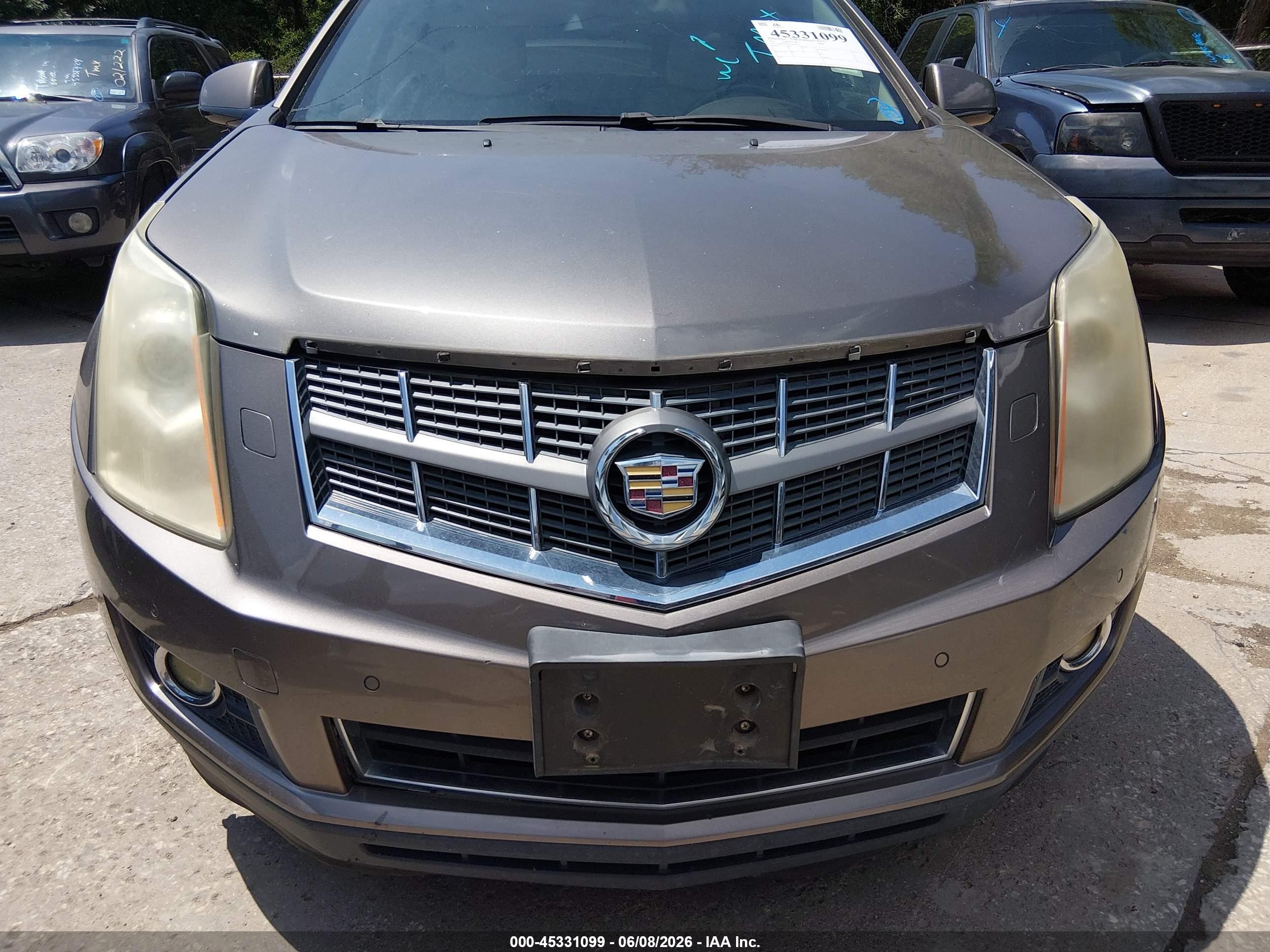 2012 Cadillac Srx Premium Collection Beige vin: 3GYFNCE32CS596753