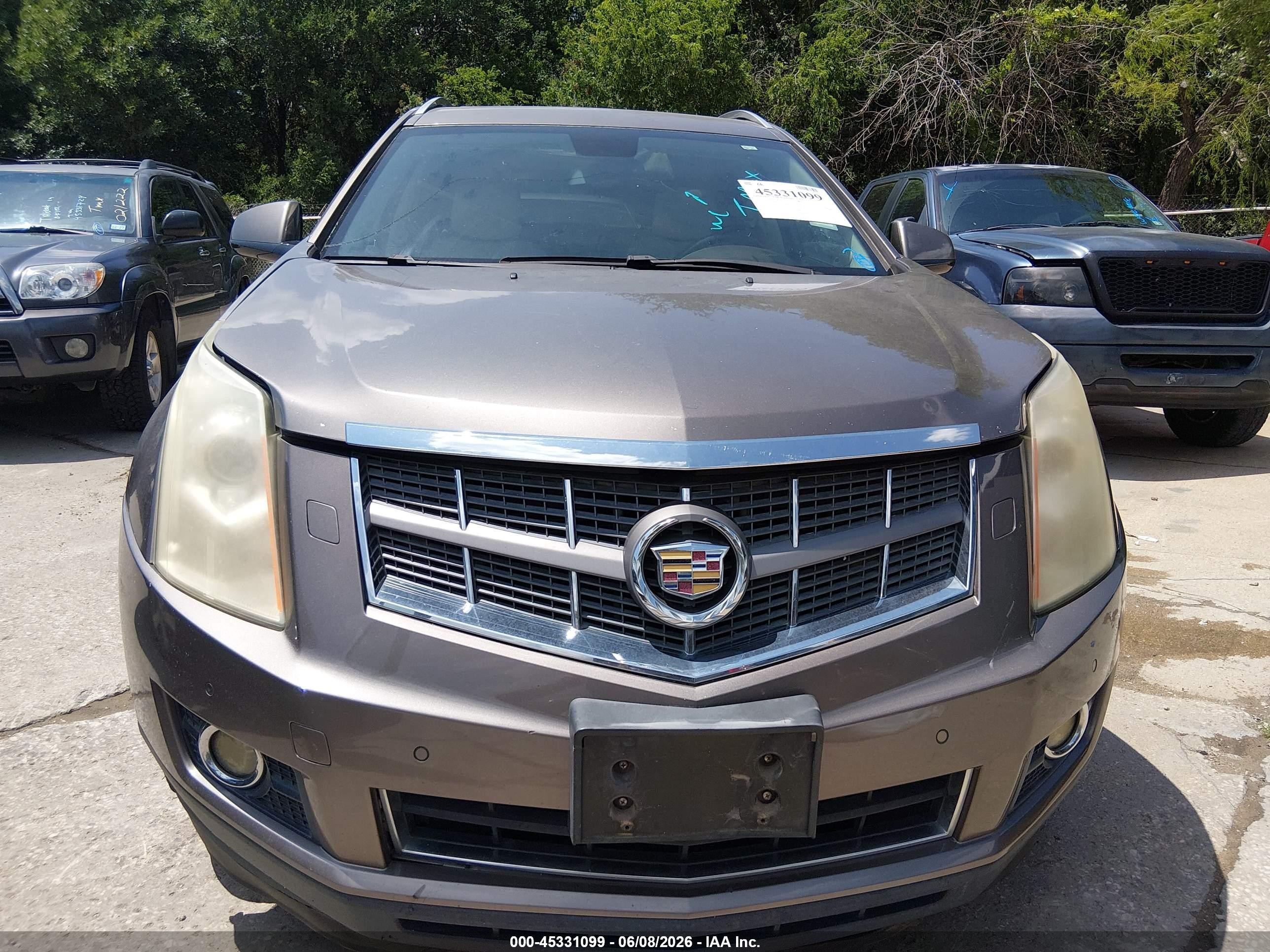 2012 Cadillac Srx Premium Collection Beige vin: 3GYFNCE32CS596753