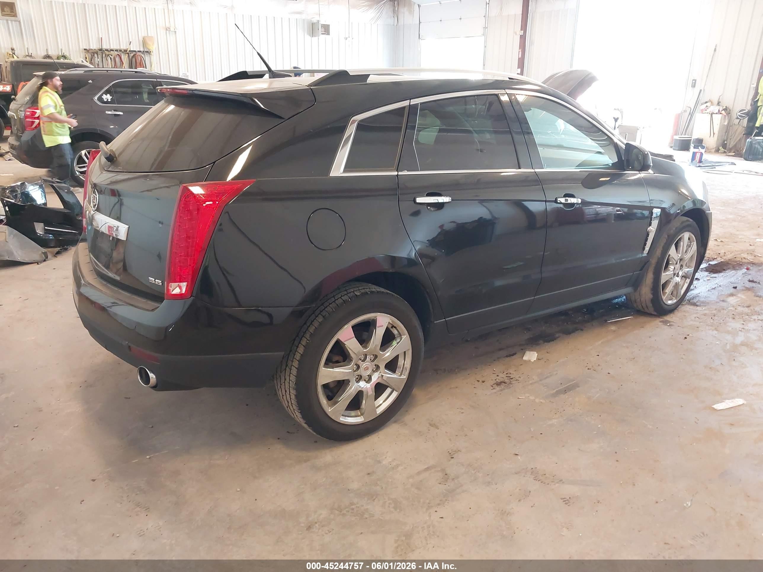 2012 Cadillac Srx Premium Collection Black vin: 3GYFNCE32CS605886
