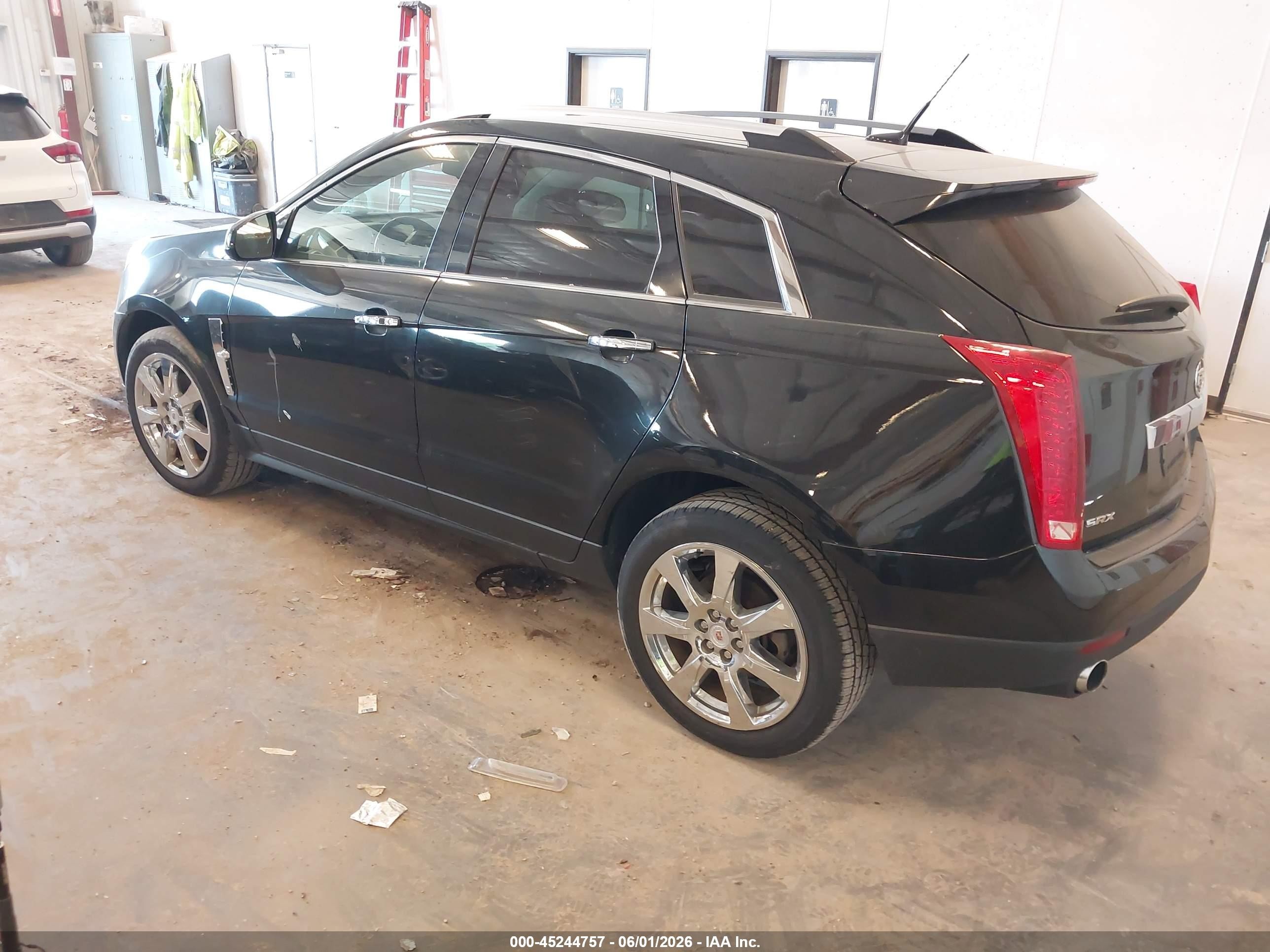 2012 Cadillac Srx Premium Collection Black vin: 3GYFNCE32CS605886