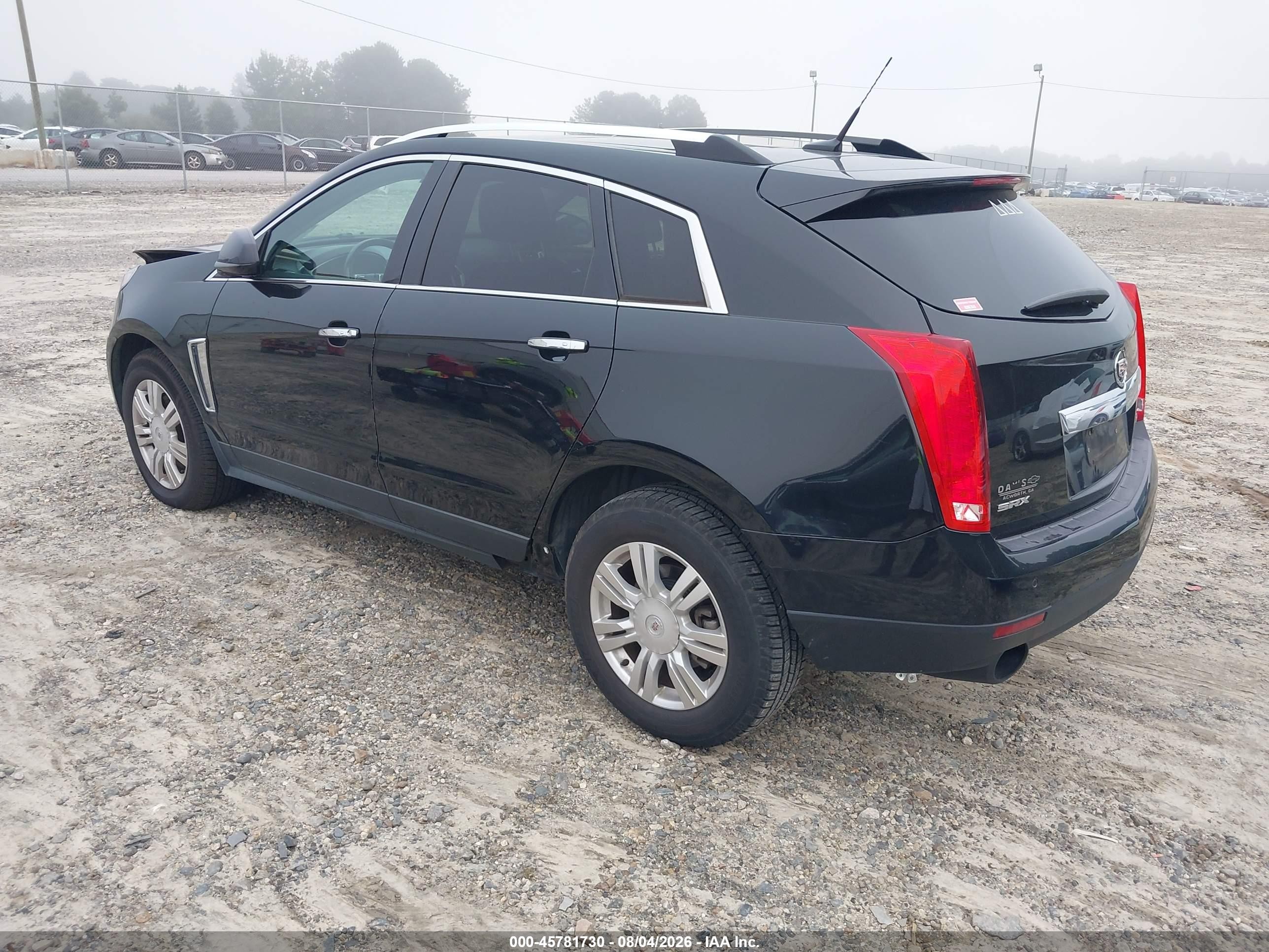 2013 Cadillac Srx Luxury Collection Black vin: 3GYFNCE32DS561762