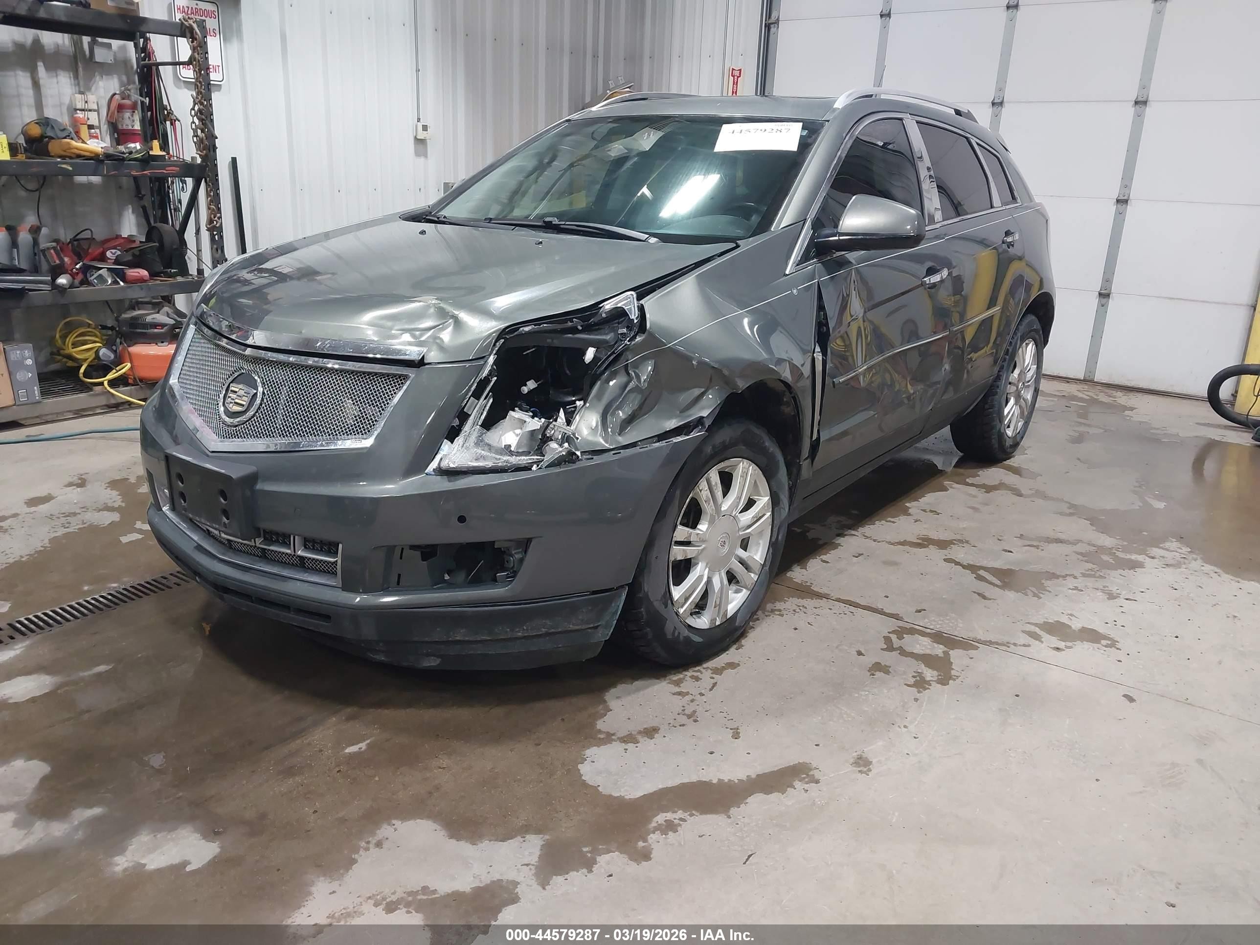 2013 Cadillac Srx Luxury Collection Gray vin: 3GYFNCE32DS568856