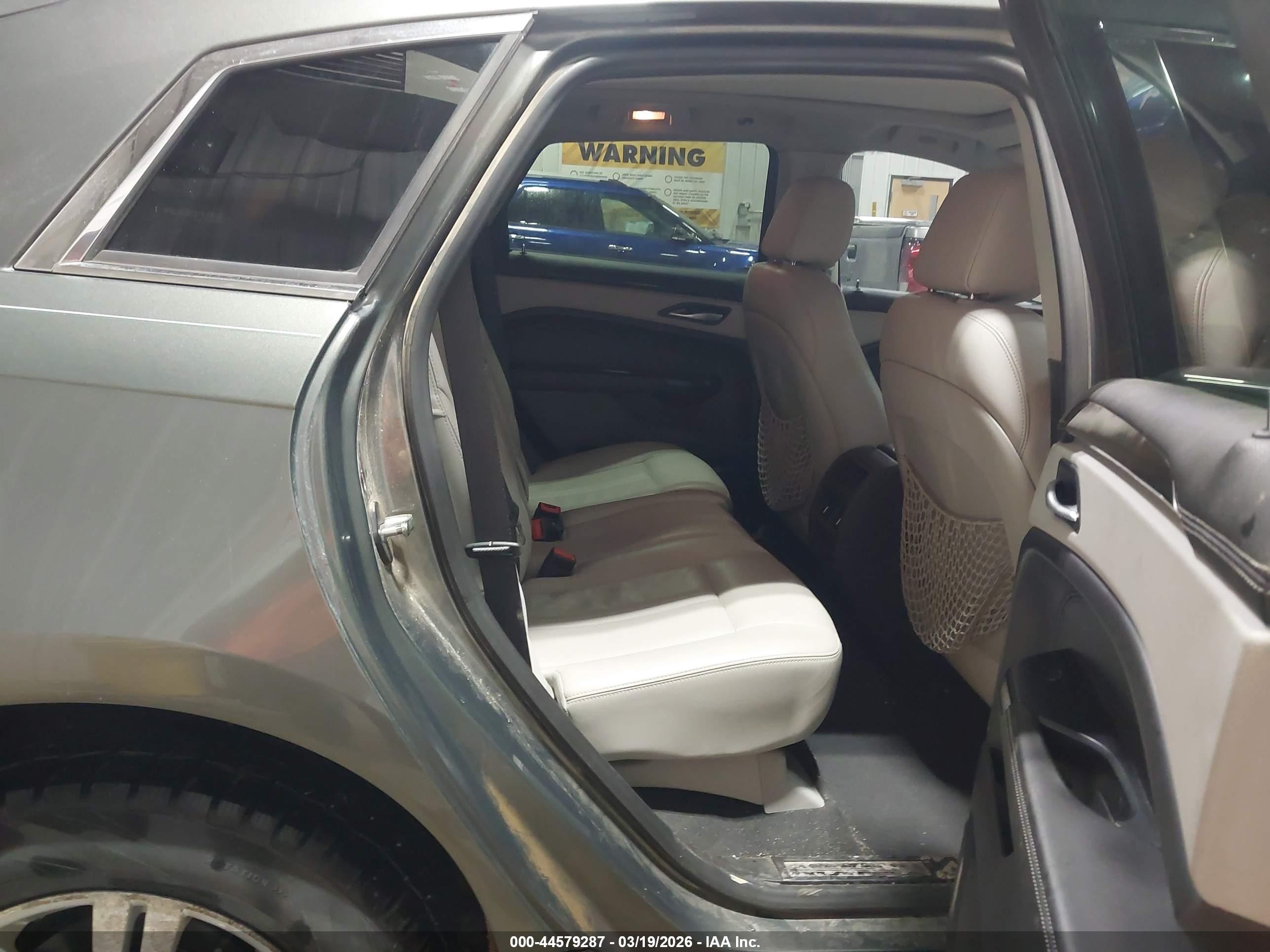 2013 Cadillac Srx Luxury Collection Gray vin: 3GYFNCE32DS568856
