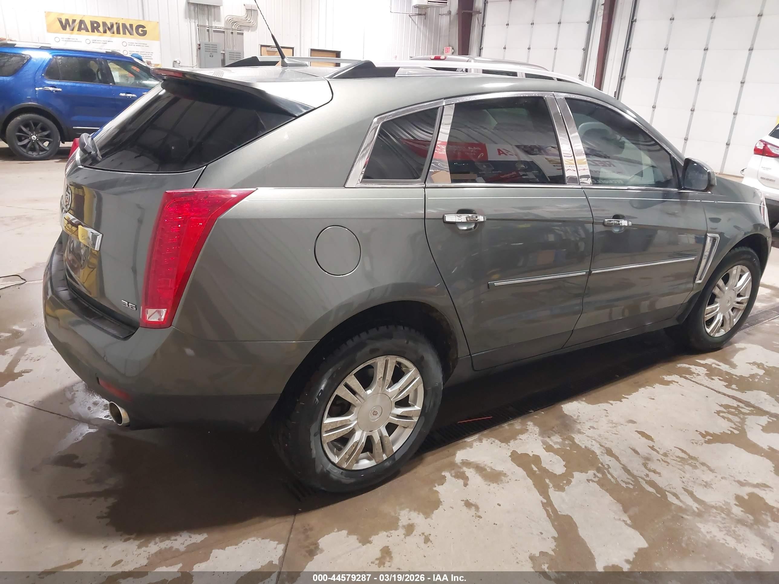 2013 Cadillac Srx Luxury Collection Gray vin: 3GYFNCE32DS568856