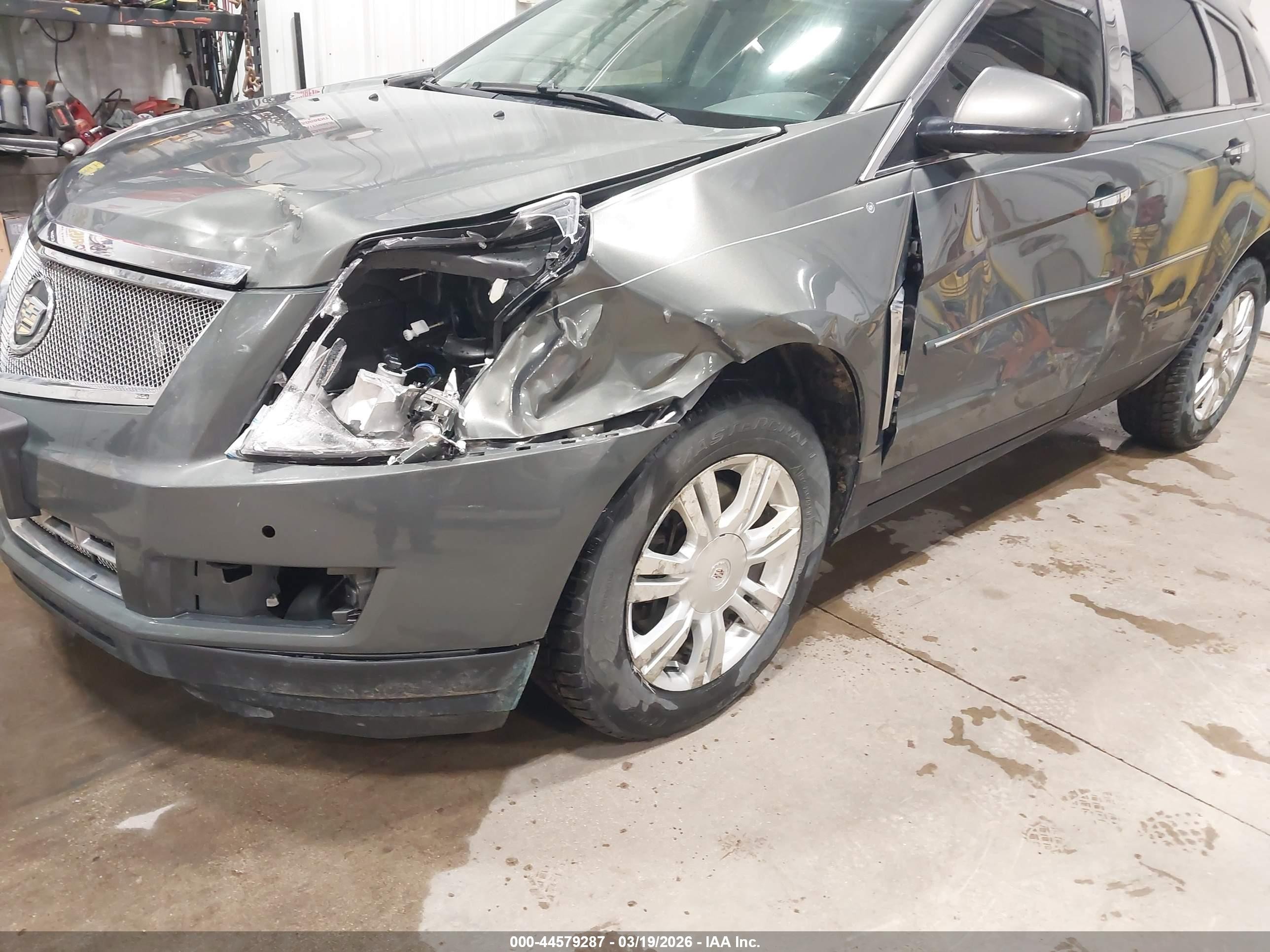 2013 Cadillac Srx Luxury Collection Gray vin: 3GYFNCE32DS568856