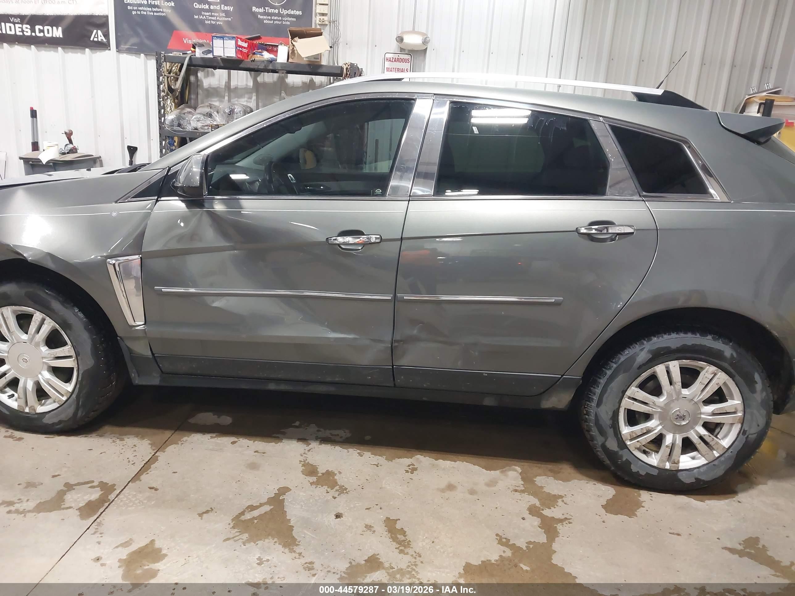 2013 Cadillac Srx Luxury Collection Gray vin: 3GYFNCE32DS568856