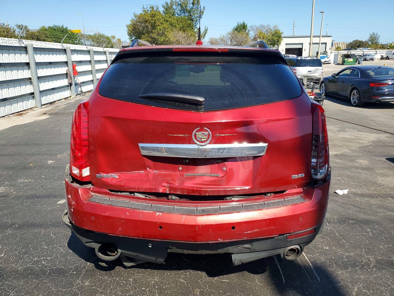2013 Cadillac Srx Luxury Collection Красный vin: 3GYFNCE32DS575287
