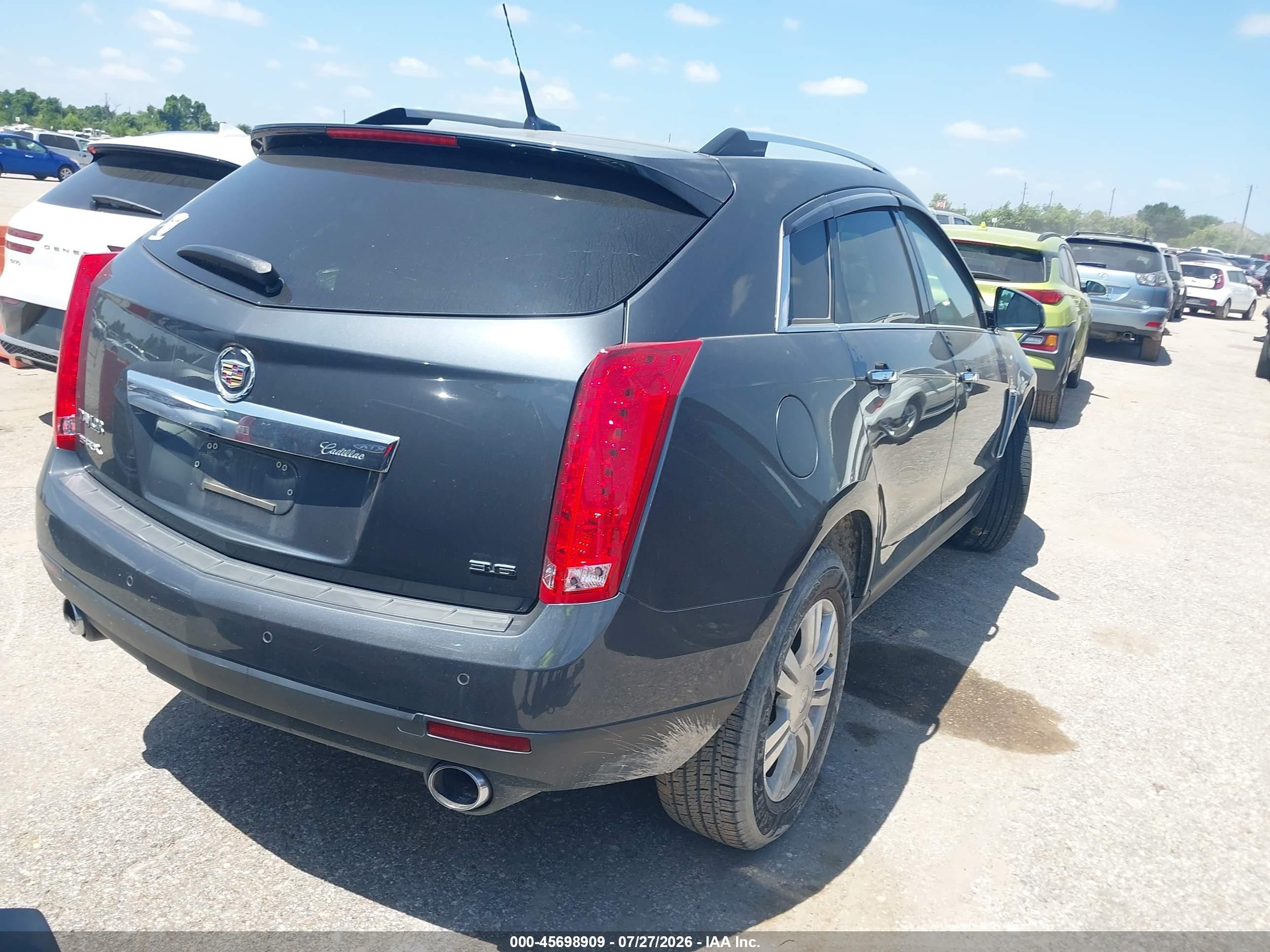 2013 Cadillac Srx Luxury Collection Серый vin: 3GYFNCE32DS604867