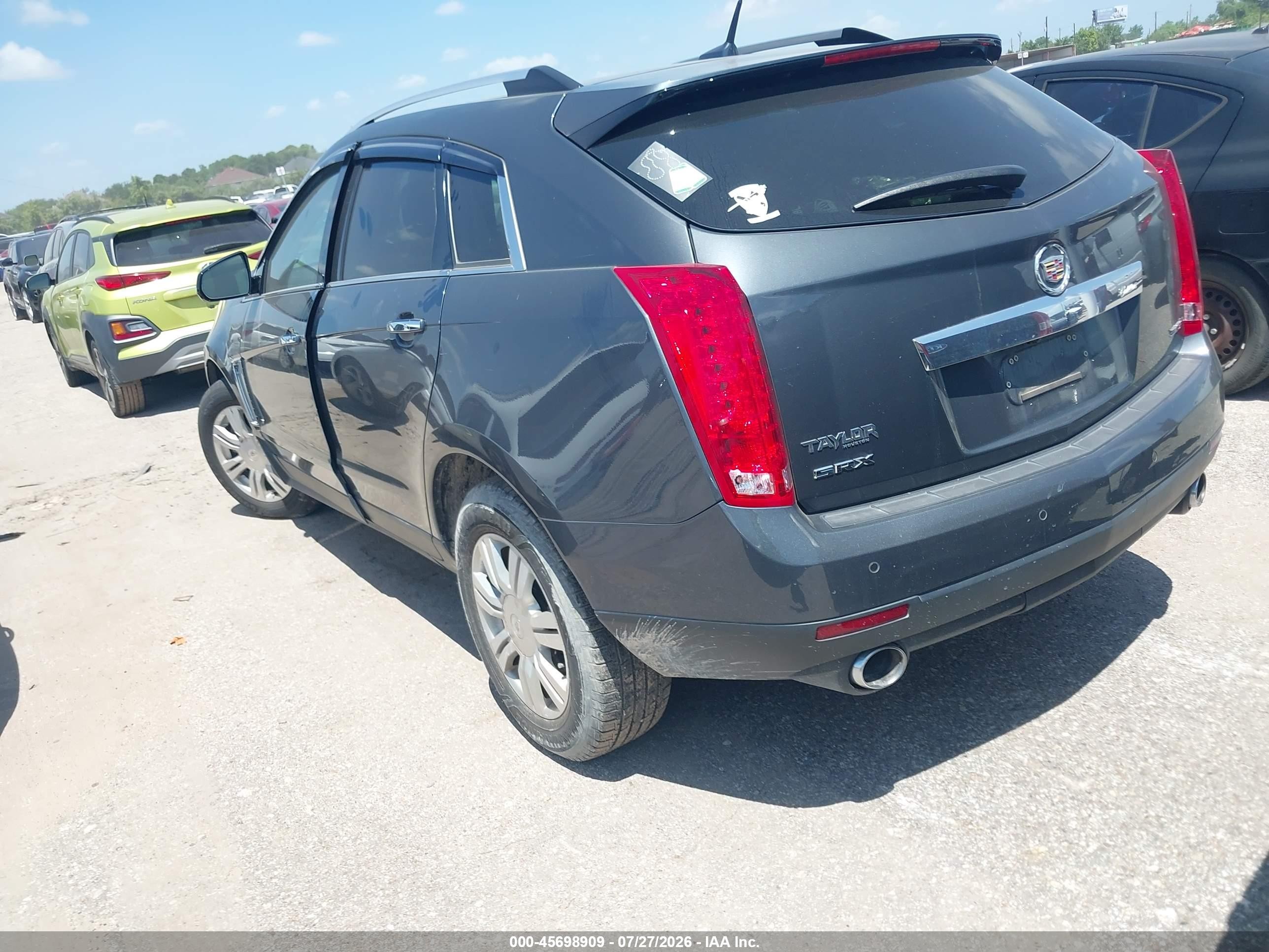 2013 Cadillac Srx Luxury Collection Серый vin: 3GYFNCE32DS604867