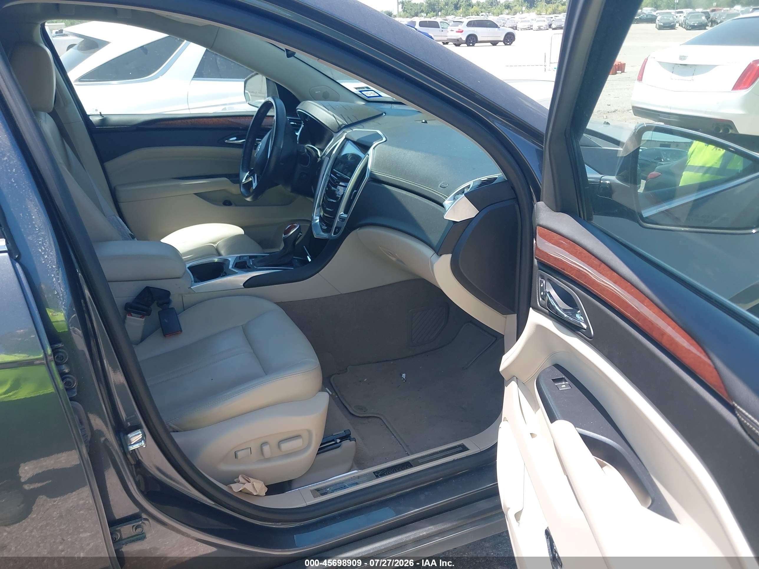 2013 Cadillac Srx Luxury Collection Серый vin: 3GYFNCE32DS604867