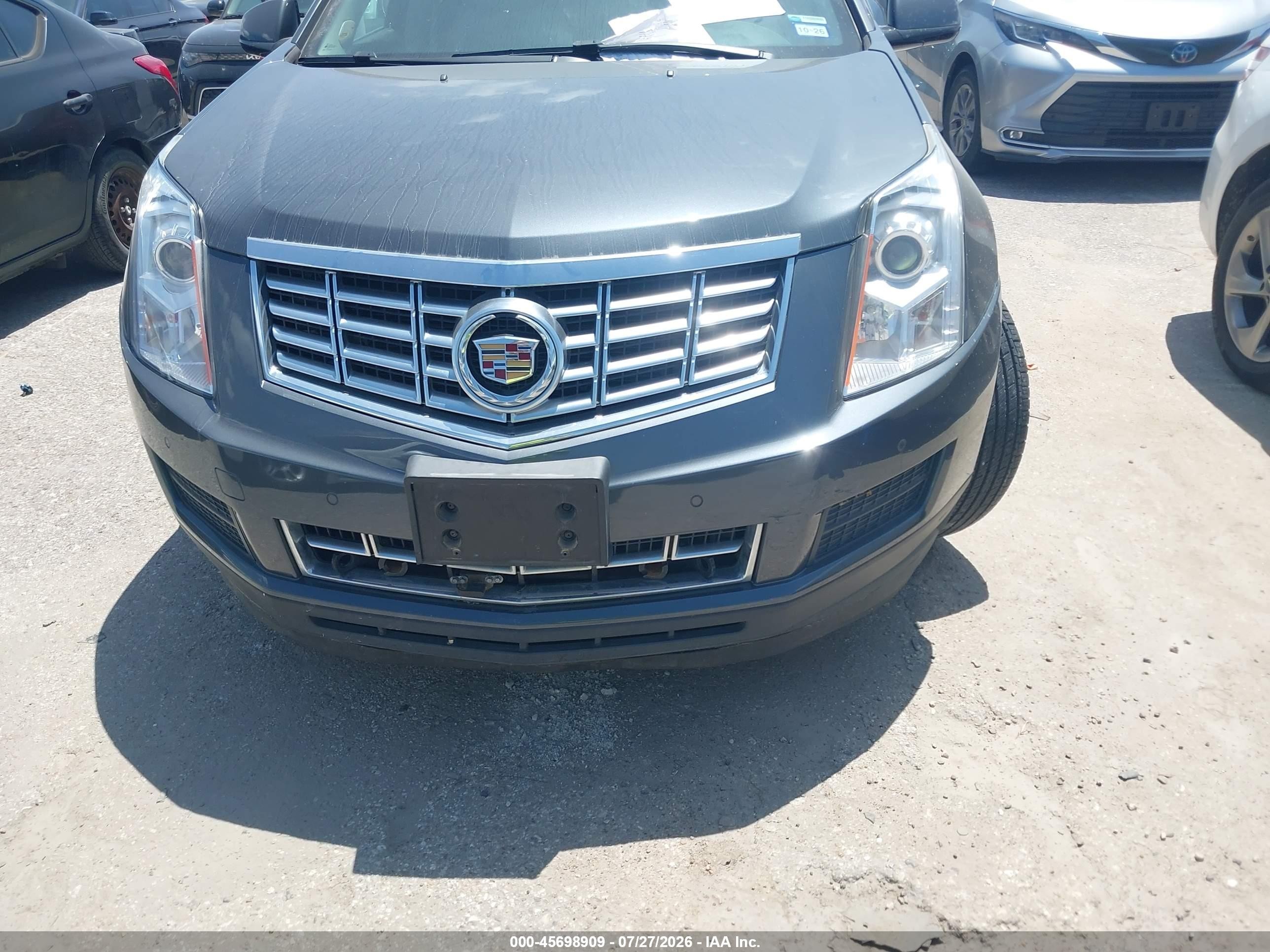 2013 Cadillac Srx Luxury Collection Серый vin: 3GYFNCE32DS604867