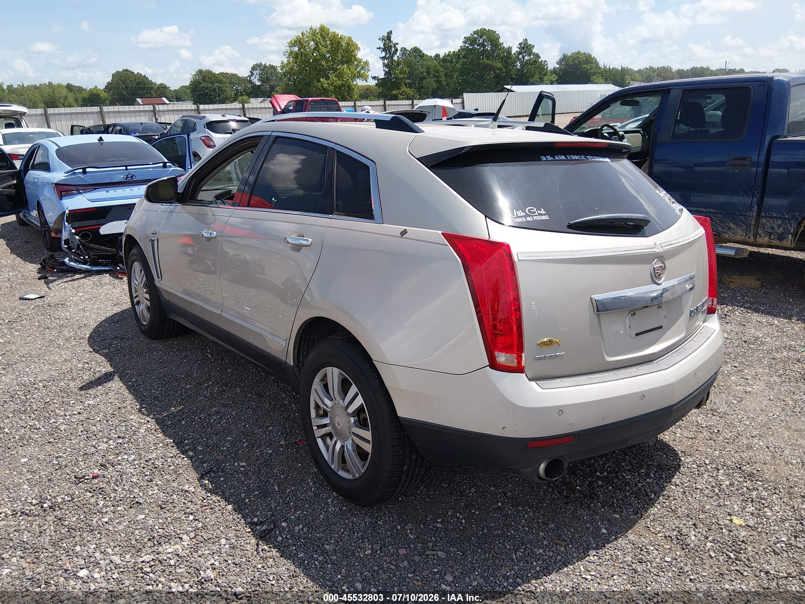 2013 Cadillac Srx Luxury Collection Beige vin: 3GYFNCE32DS645385
