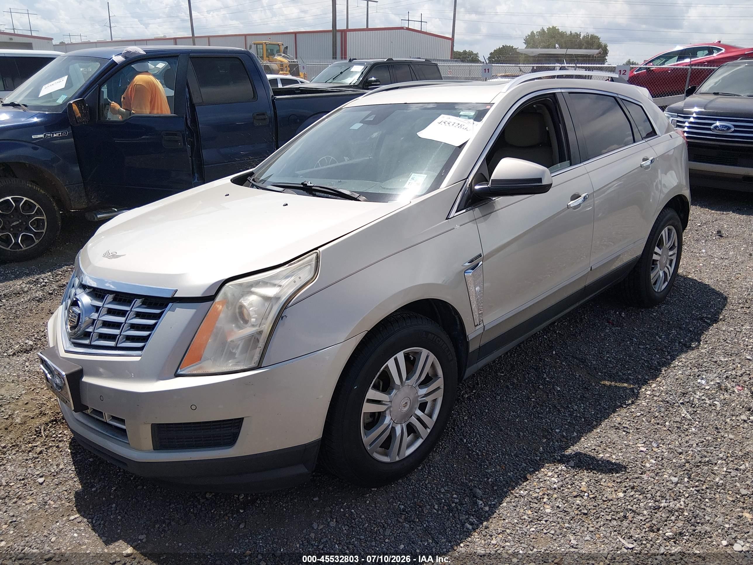 2013 Cadillac Srx Luxury Collection Beige vin: 3GYFNCE32DS645385