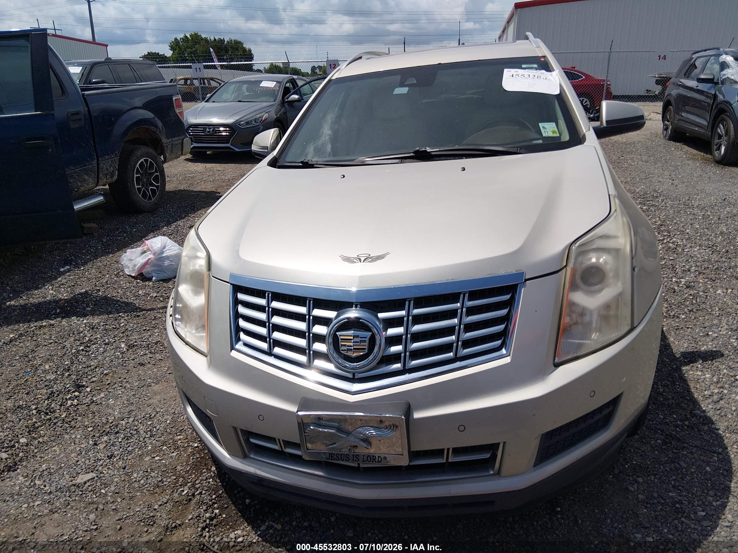 2013 Cadillac Srx Luxury Collection Beige vin: 3GYFNCE32DS645385