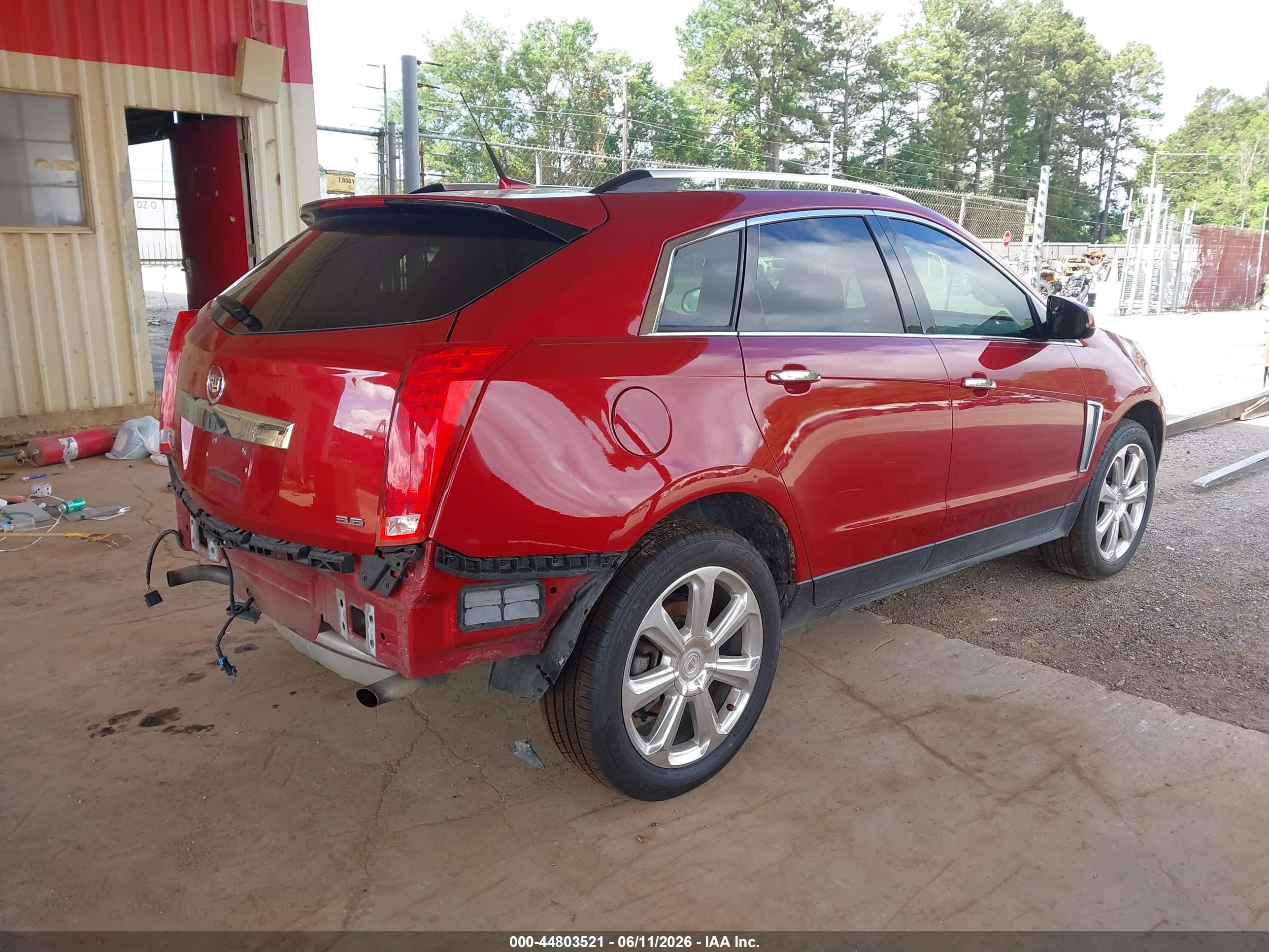 2014 Cadillac Srx Performance Collection Red vin: 3GYFNCE32ES562945
