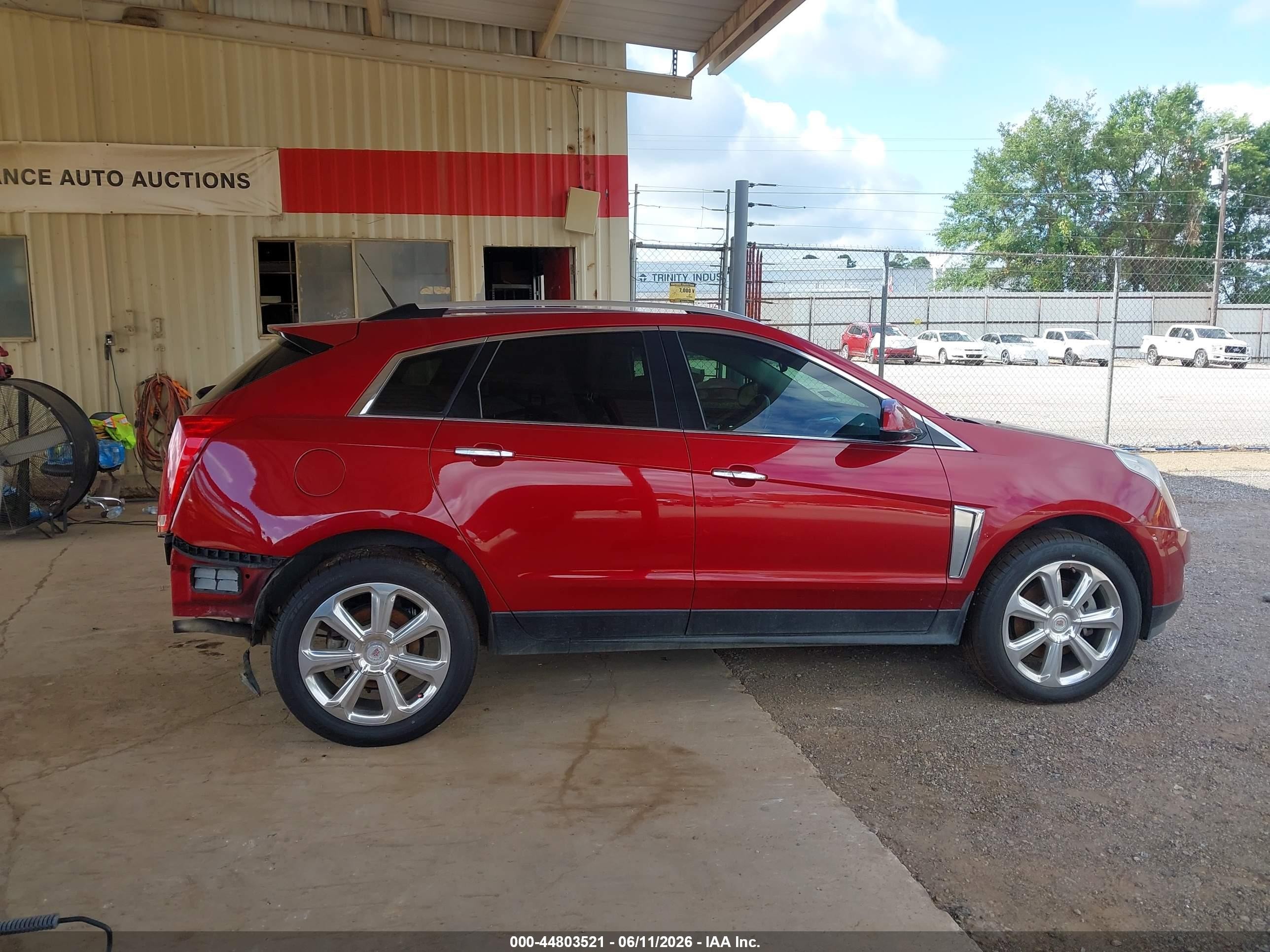2014 Cadillac Srx Performance Collection Red vin: 3GYFNCE32ES562945
