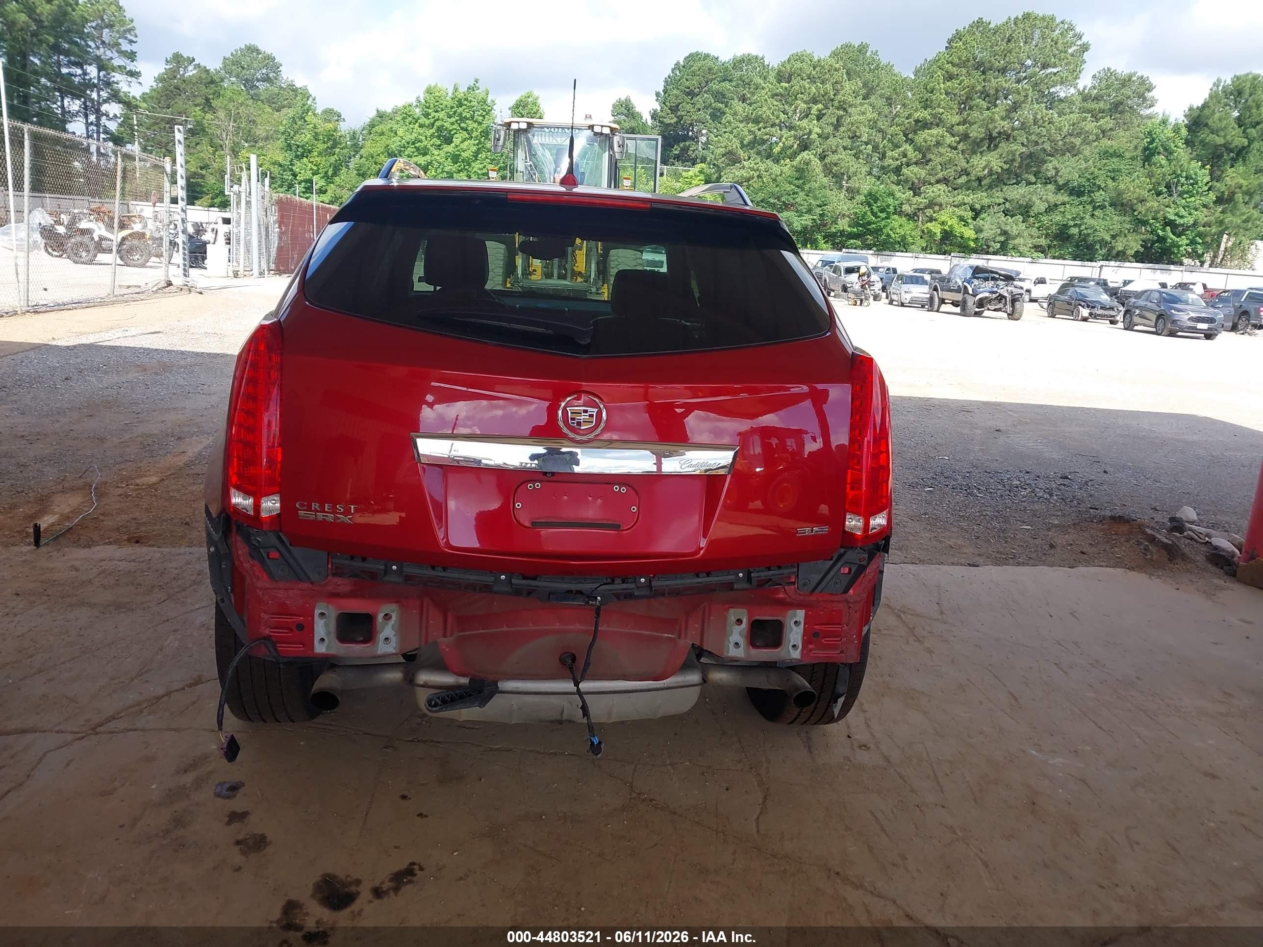 2014 Cadillac Srx Performance Collection Red vin: 3GYFNCE32ES562945