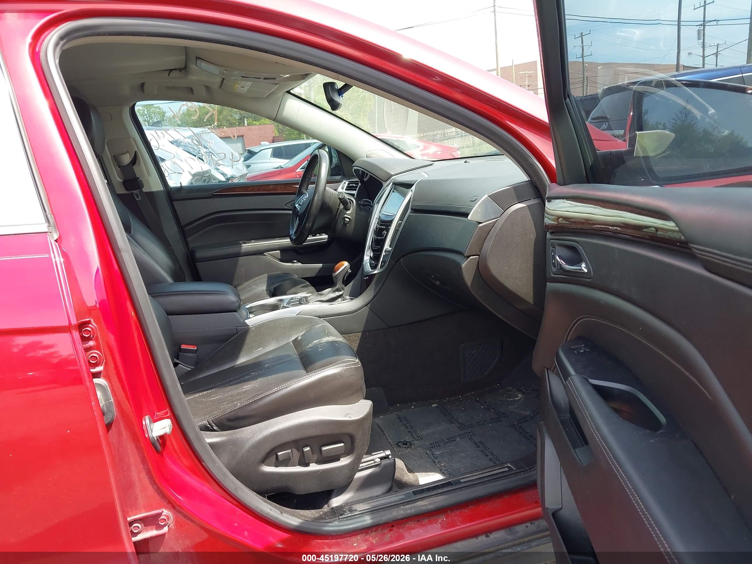 2014 Cadillac Srx Performance Collection Red vin: 3GYFNCE32ES567790