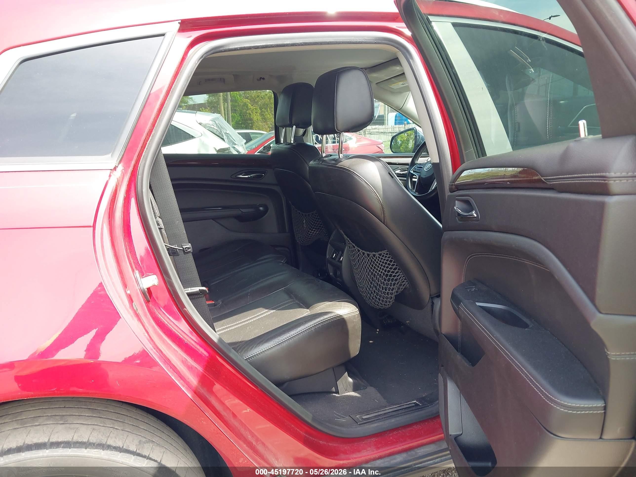 2014 Cadillac Srx Performance Collection Red vin: 3GYFNCE32ES567790
