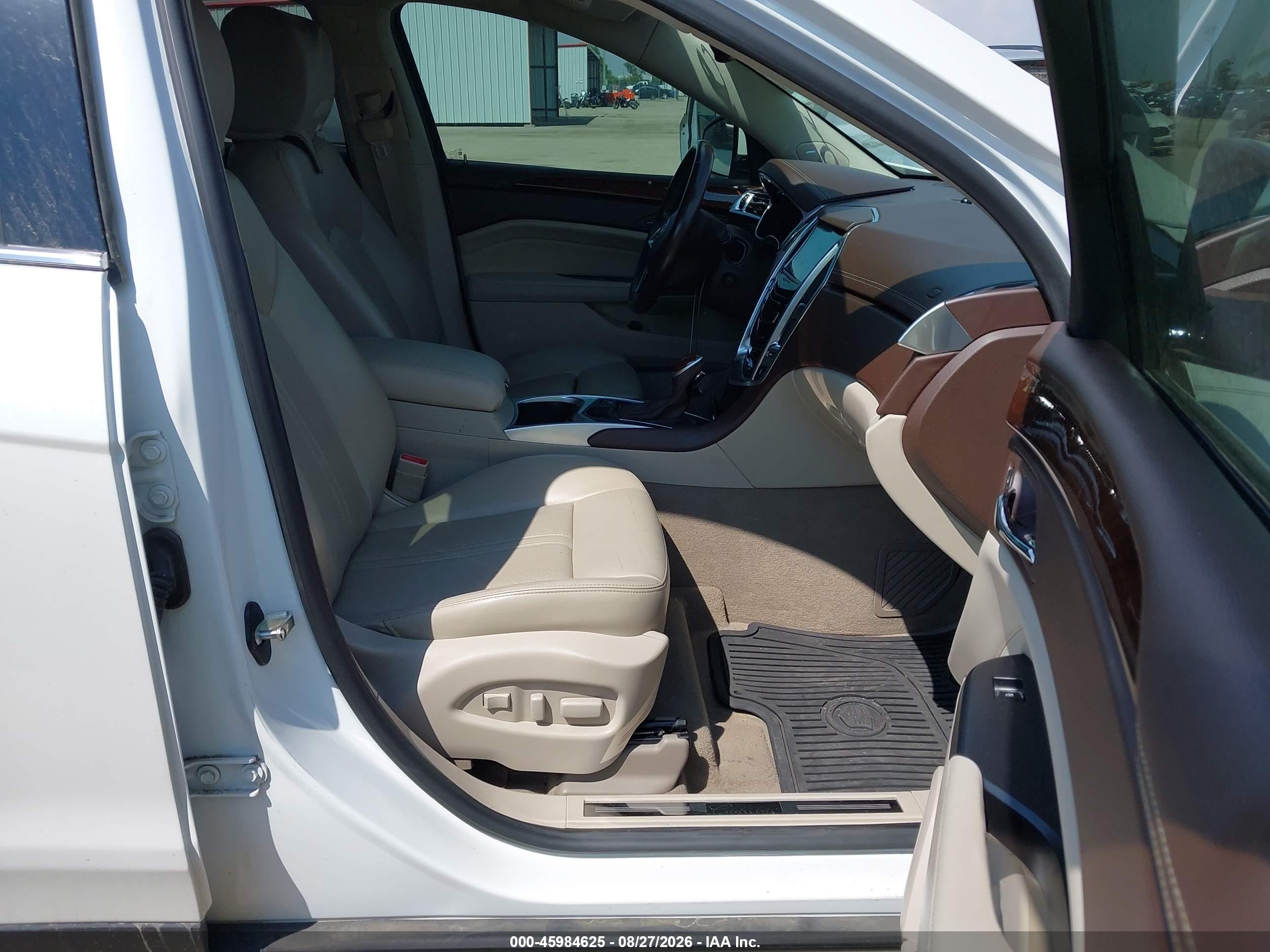 2015 Cadillac Srx Performance Collection White vin: 3GYFNCE32FS575311