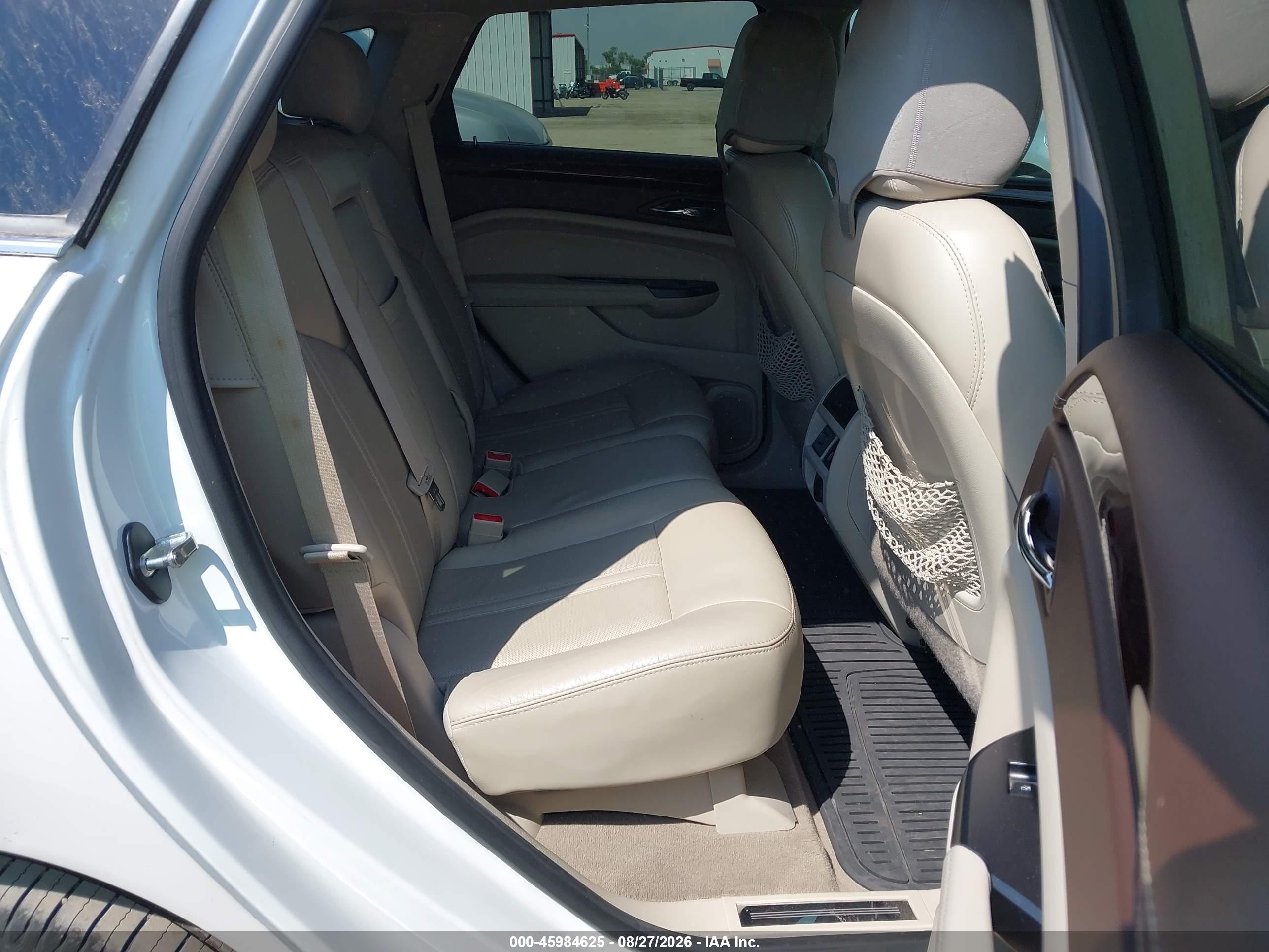 2015 Cadillac Srx Performance Collection White vin: 3GYFNCE32FS575311