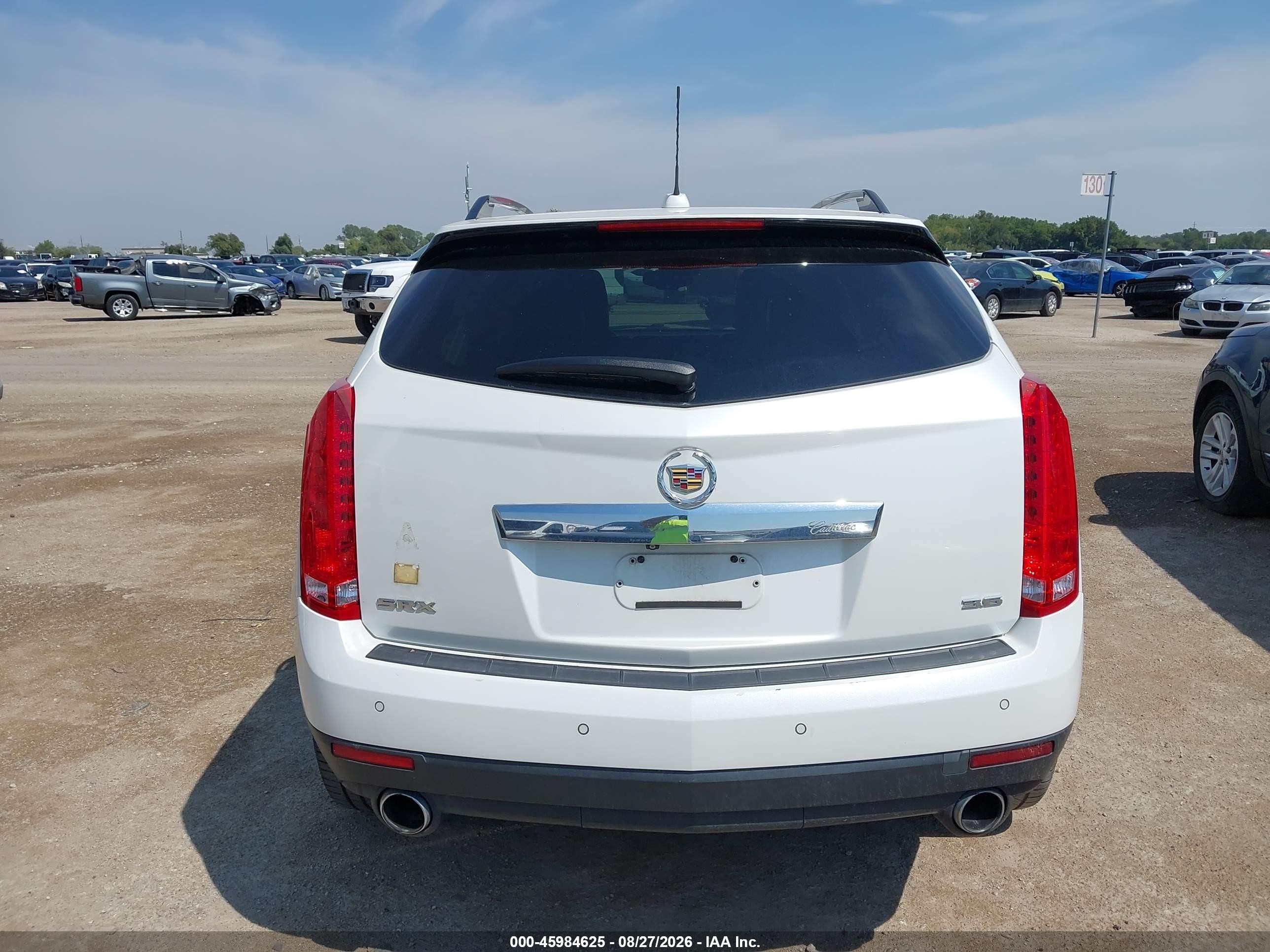 2015 Cadillac Srx Performance Collection White vin: 3GYFNCE32FS575311