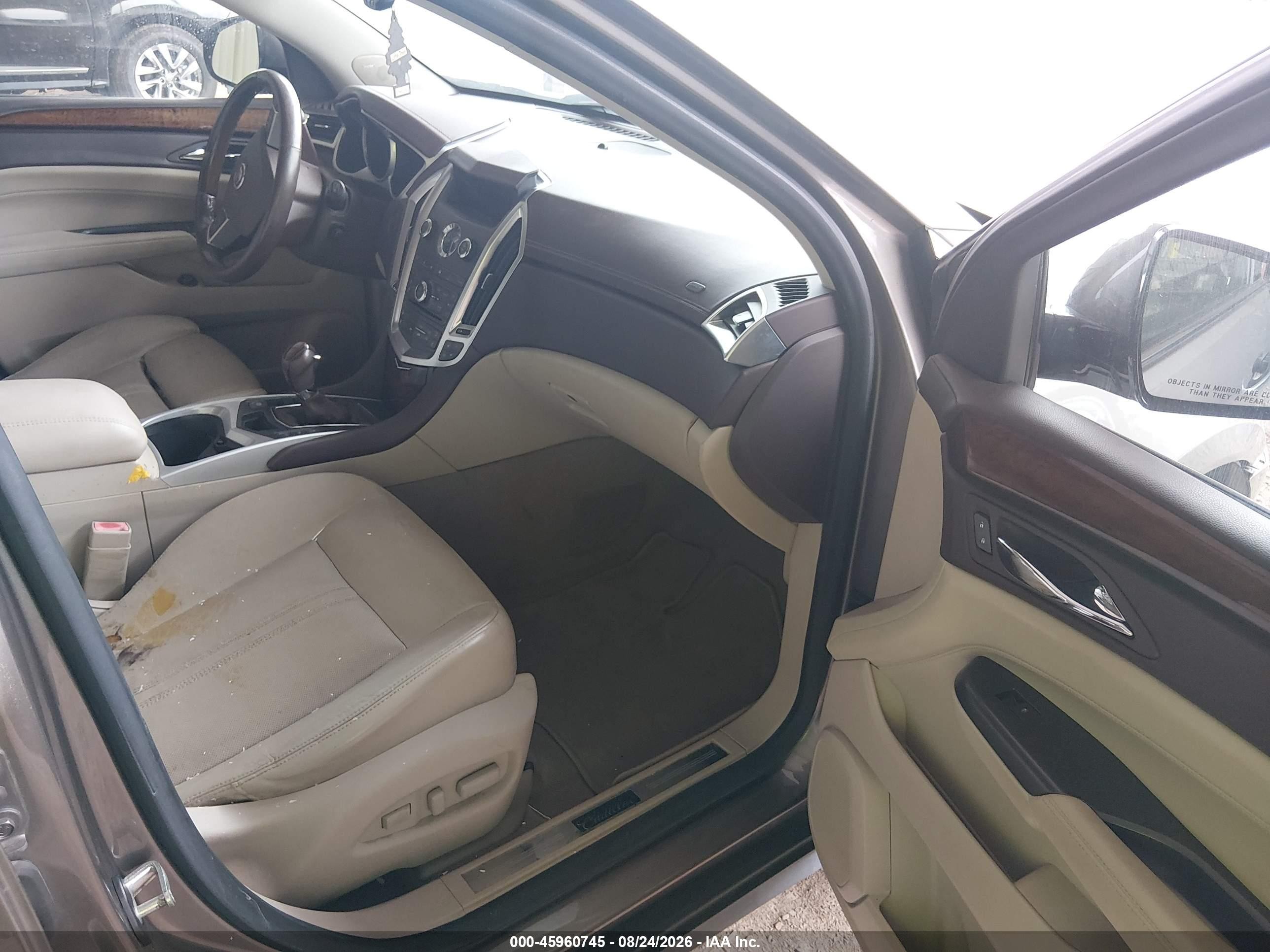 2012 Cadillac Srx Premium Collection Brown vin: 3GYFNCE33CS504579