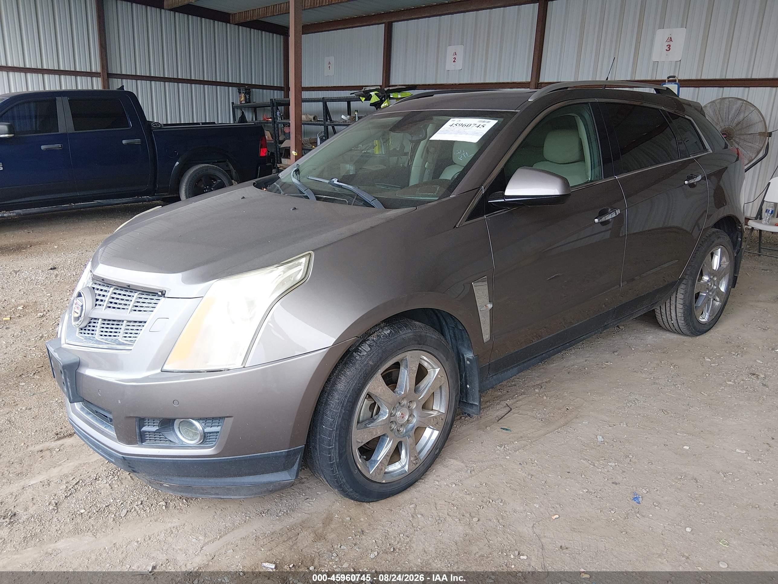2012 Cadillac Srx Premium Collection Brown vin: 3GYFNCE33CS504579