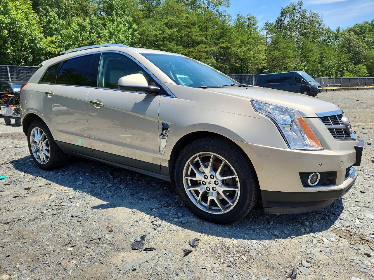2012 Cadillac Srx Premium Collection Beige vin: 3GYFNCE33CS601748