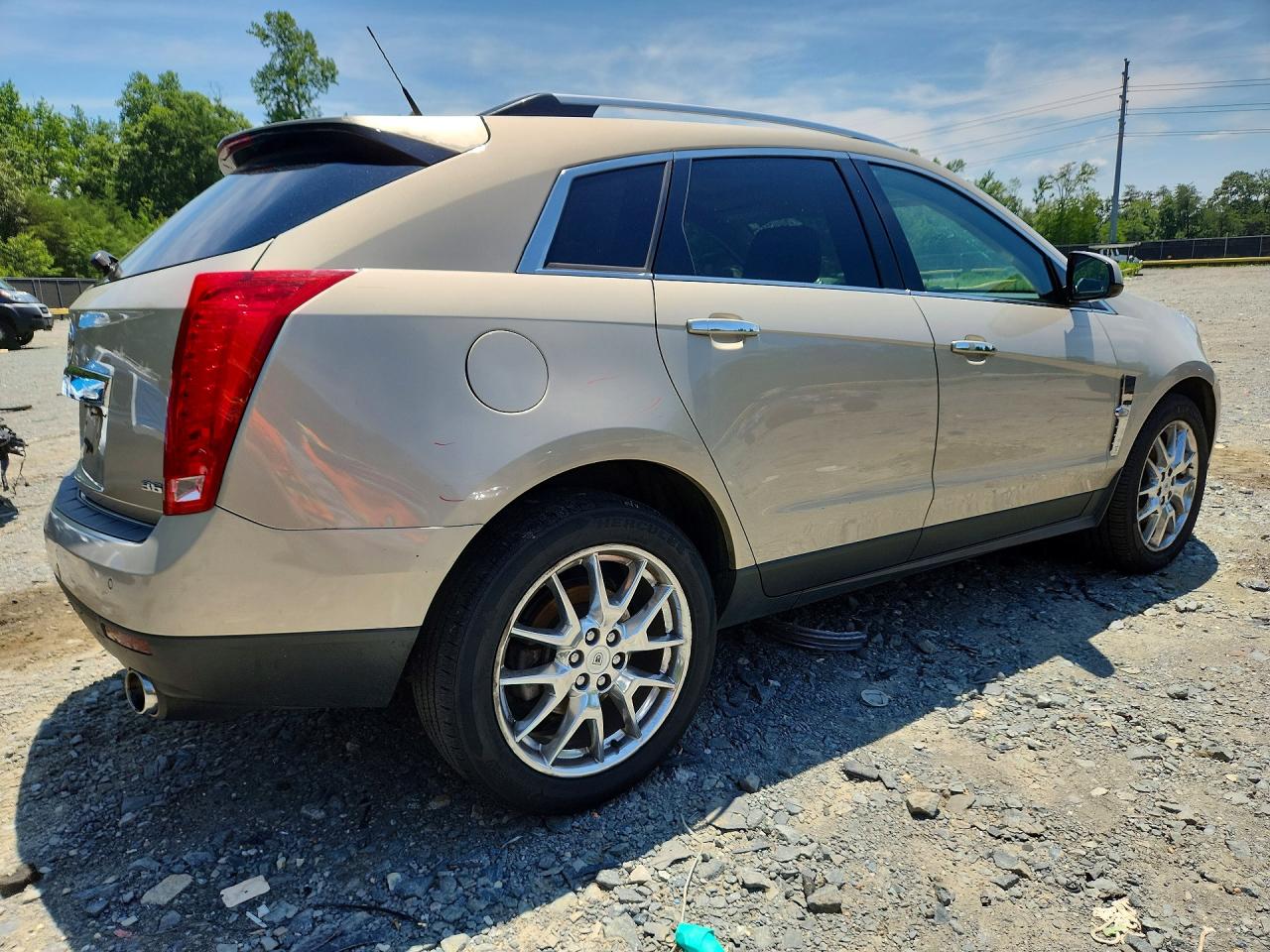 2012 Cadillac Srx Premium Collection Beige vin: 3GYFNCE33CS601748