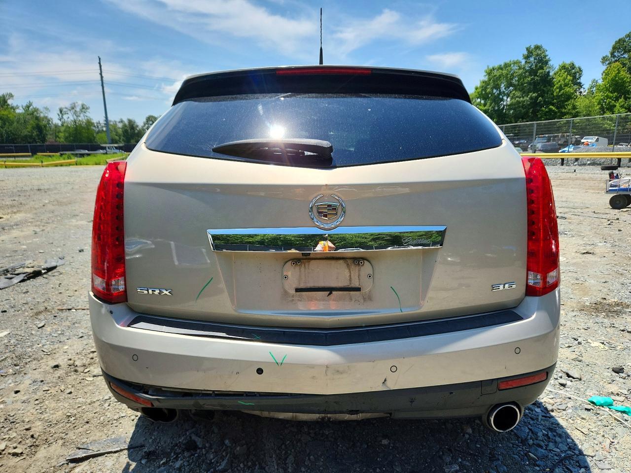 2012 Cadillac Srx Premium Collection Beige vin: 3GYFNCE33CS601748