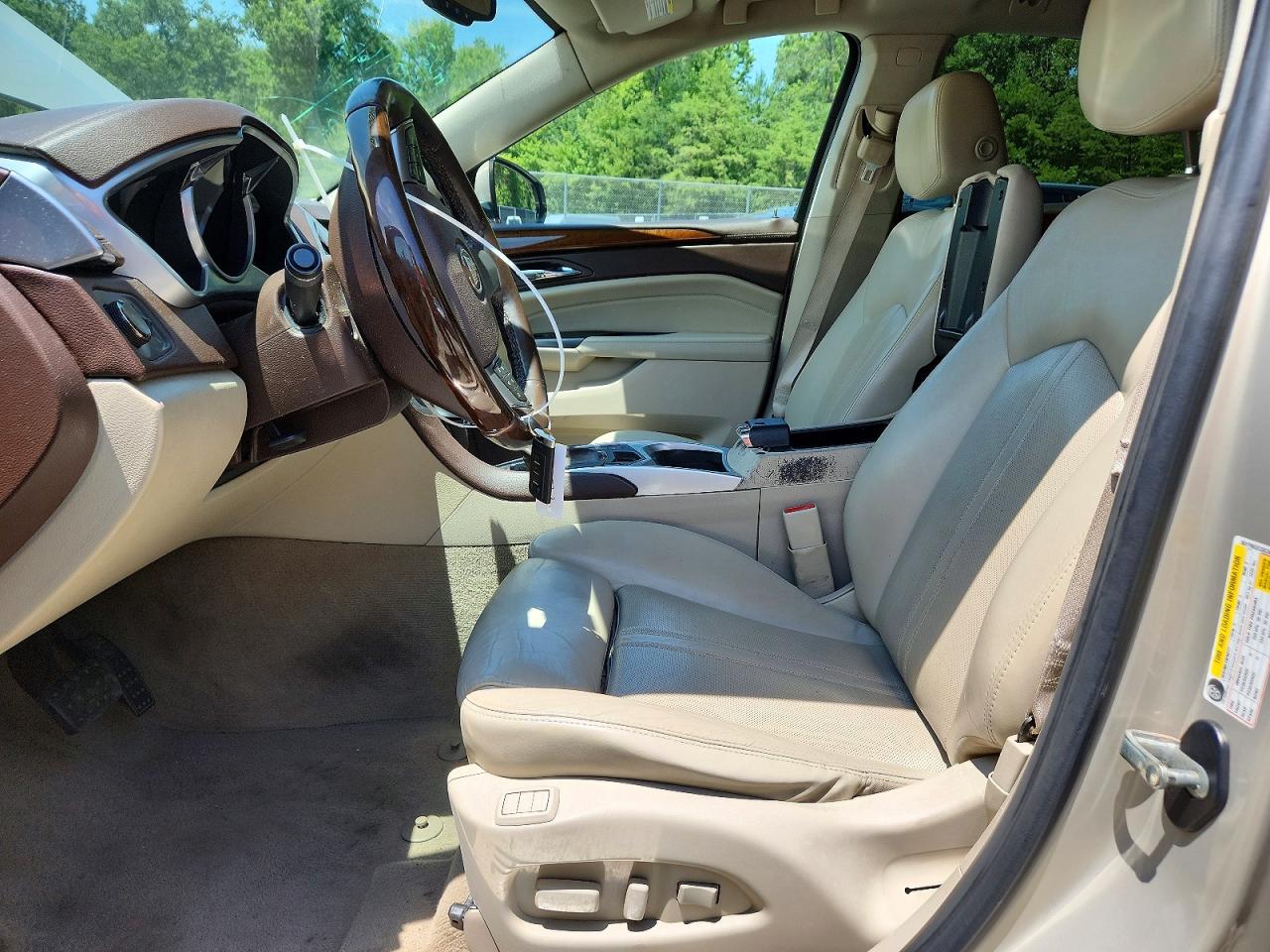 2012 Cadillac Srx Premium Collection Beige vin: 3GYFNCE33CS601748