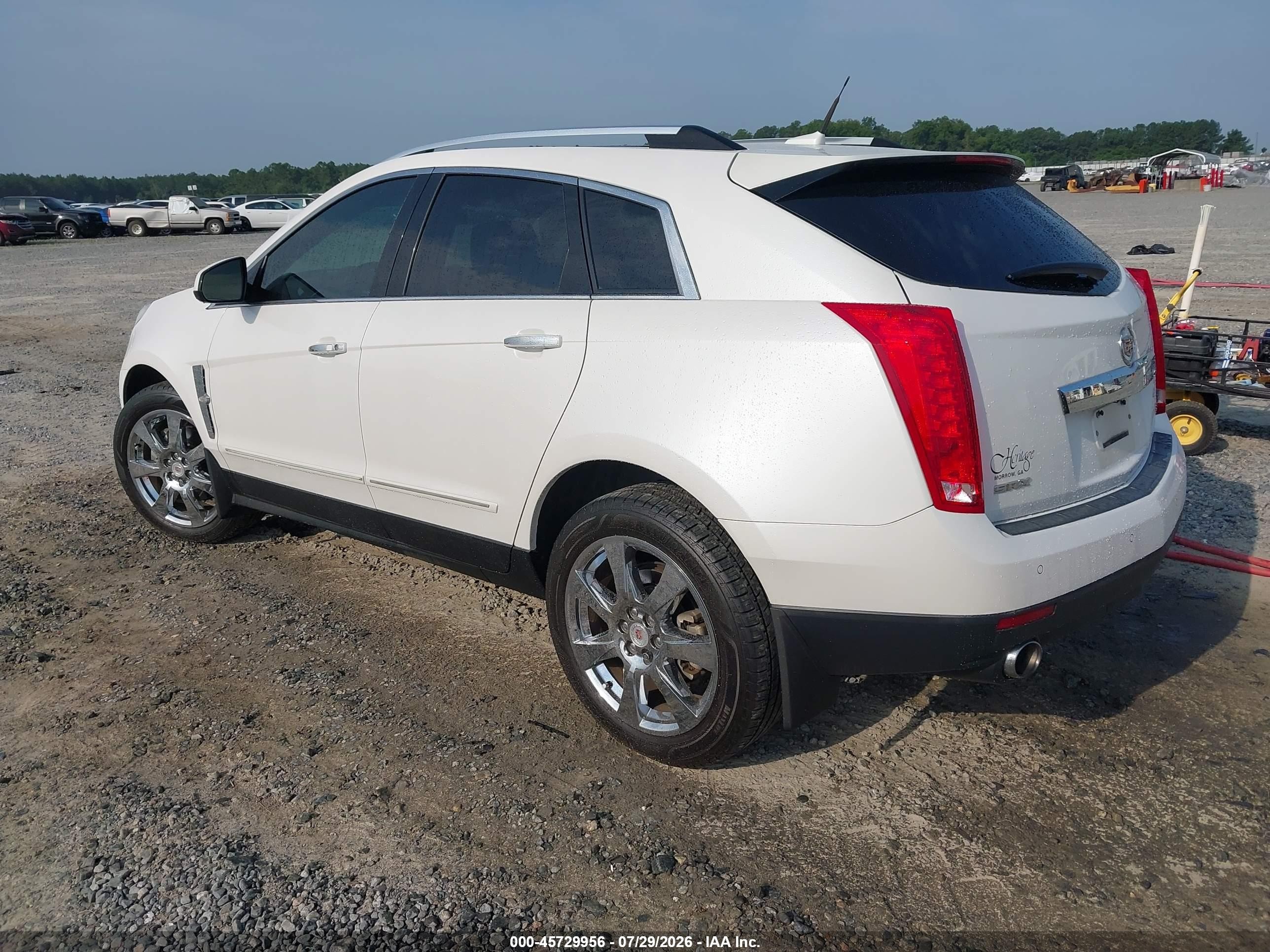 2012 Cadillac Srx Premium Collection White vin: 3GYFNCE33CS608960