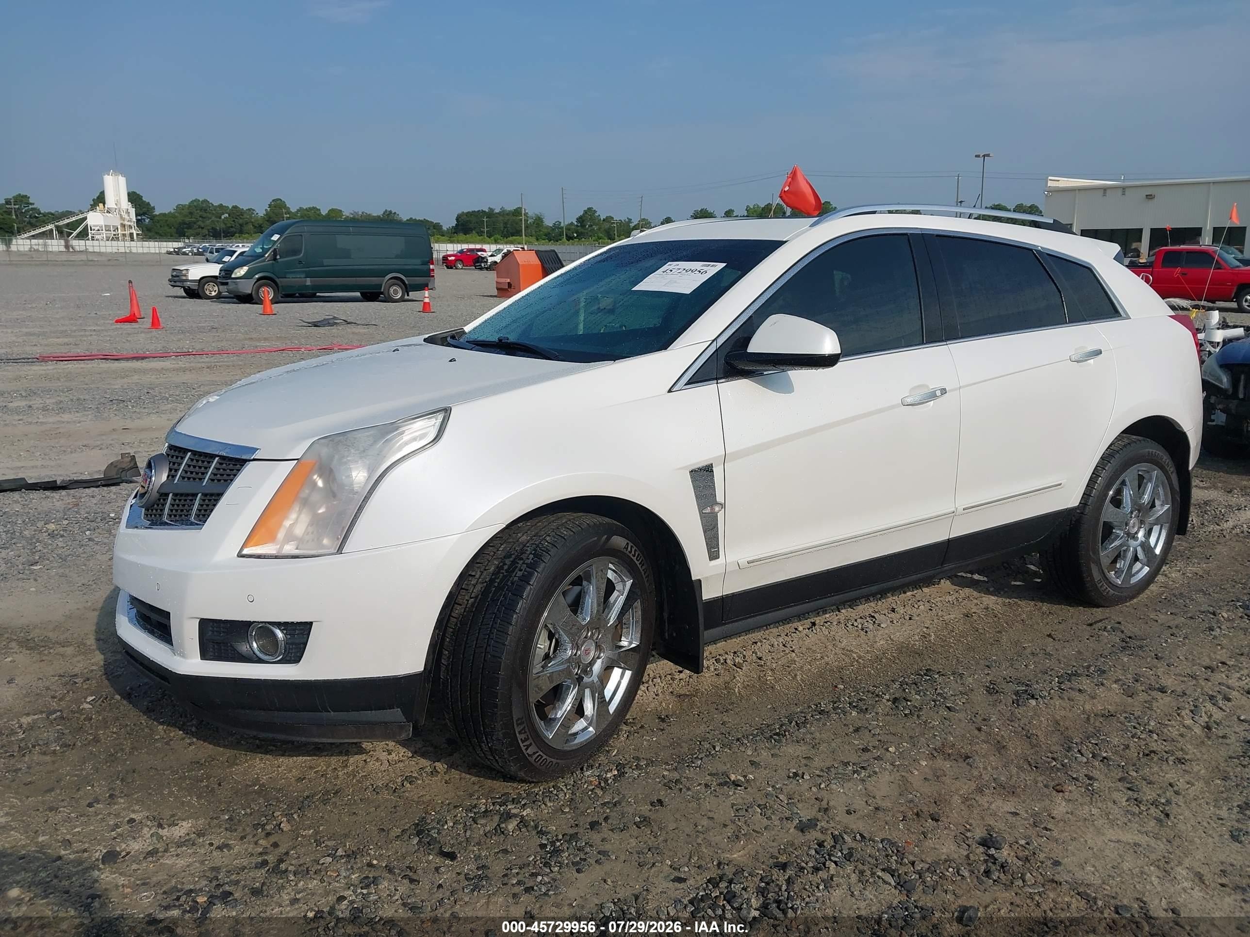 2012 Cadillac Srx Premium Collection White vin: 3GYFNCE33CS608960
