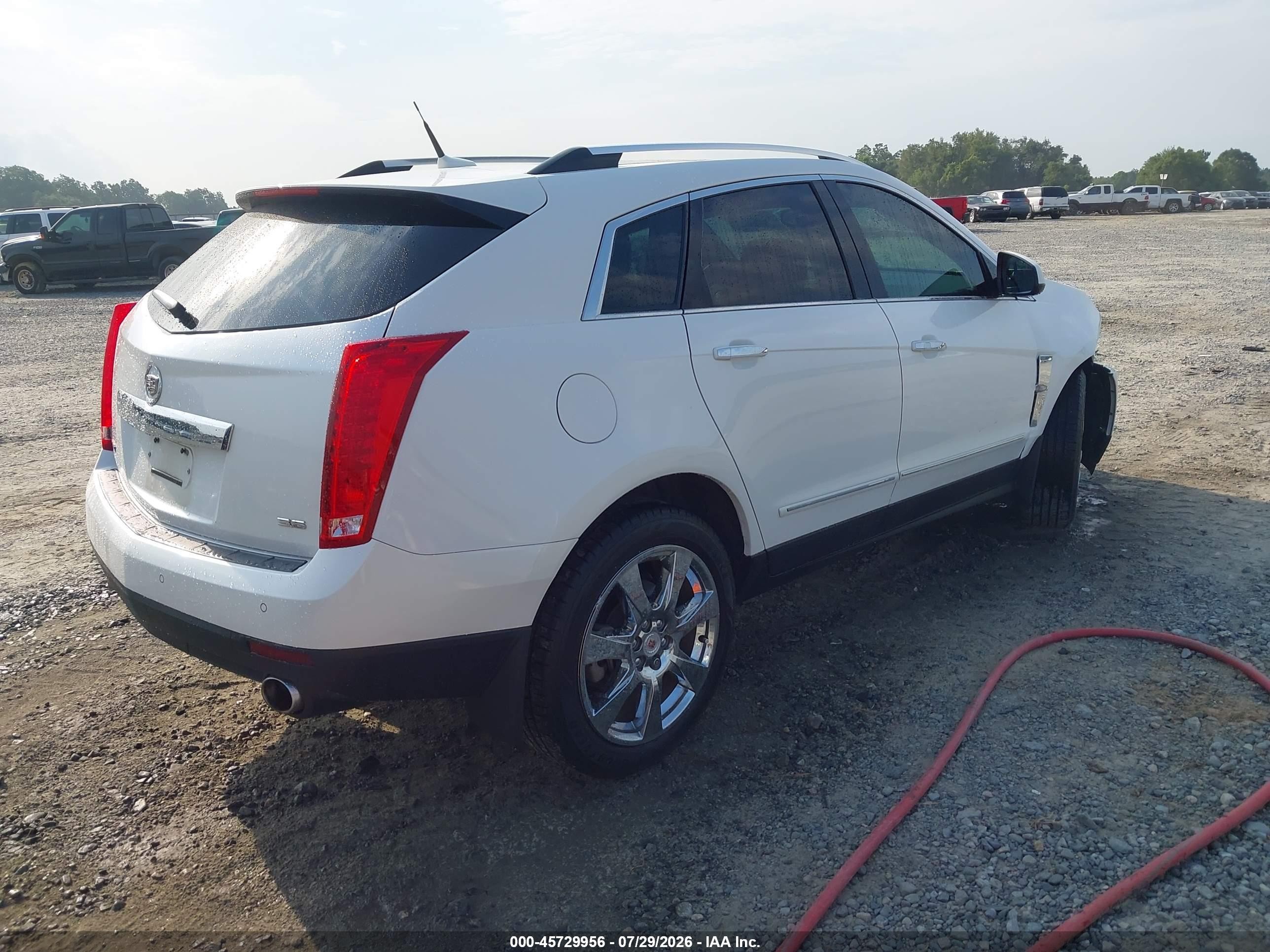 2012 Cadillac Srx Premium Collection White vin: 3GYFNCE33CS608960