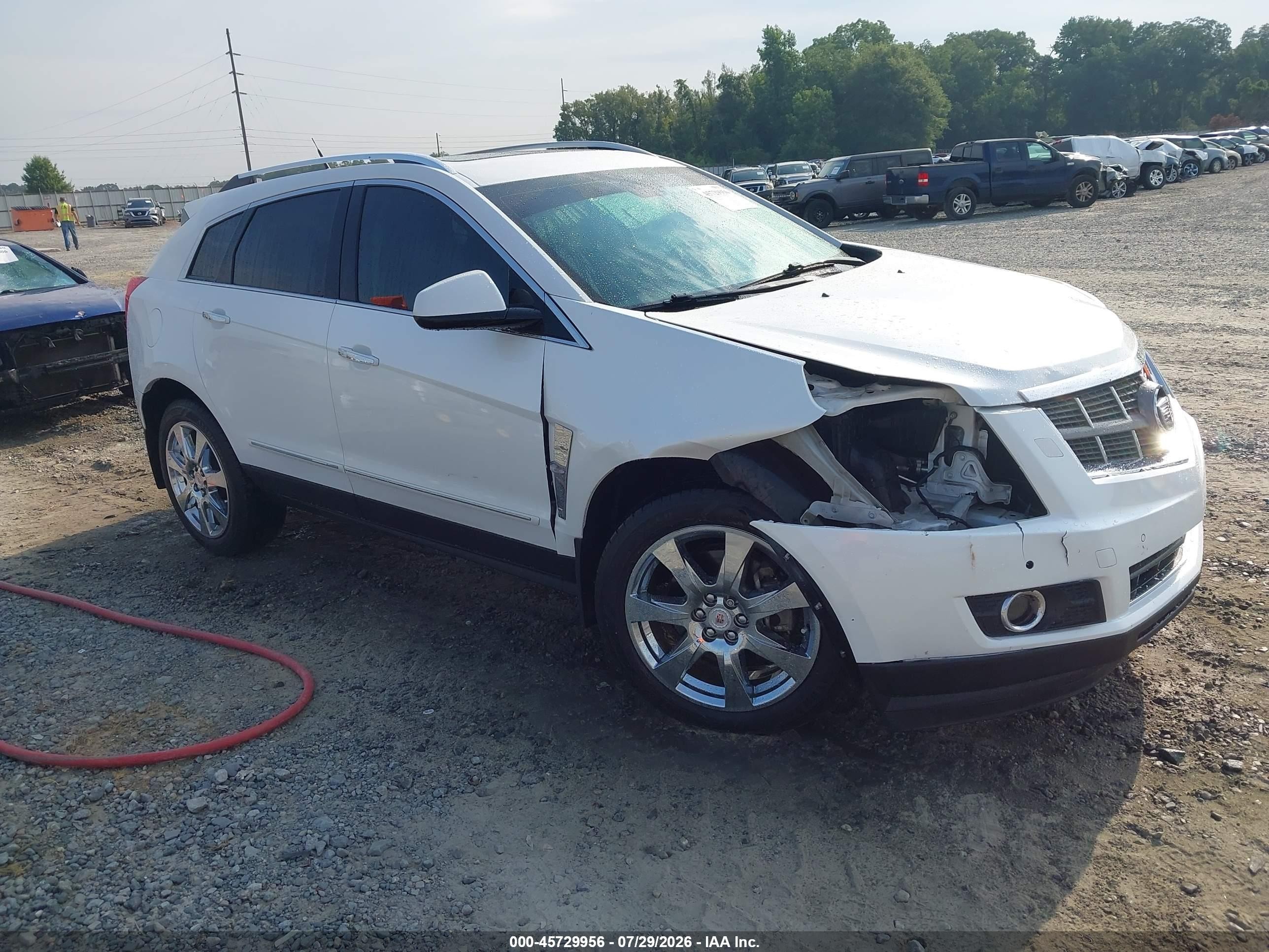 2012 Cadillac Srx Premium Collection White vin: 3GYFNCE33CS608960