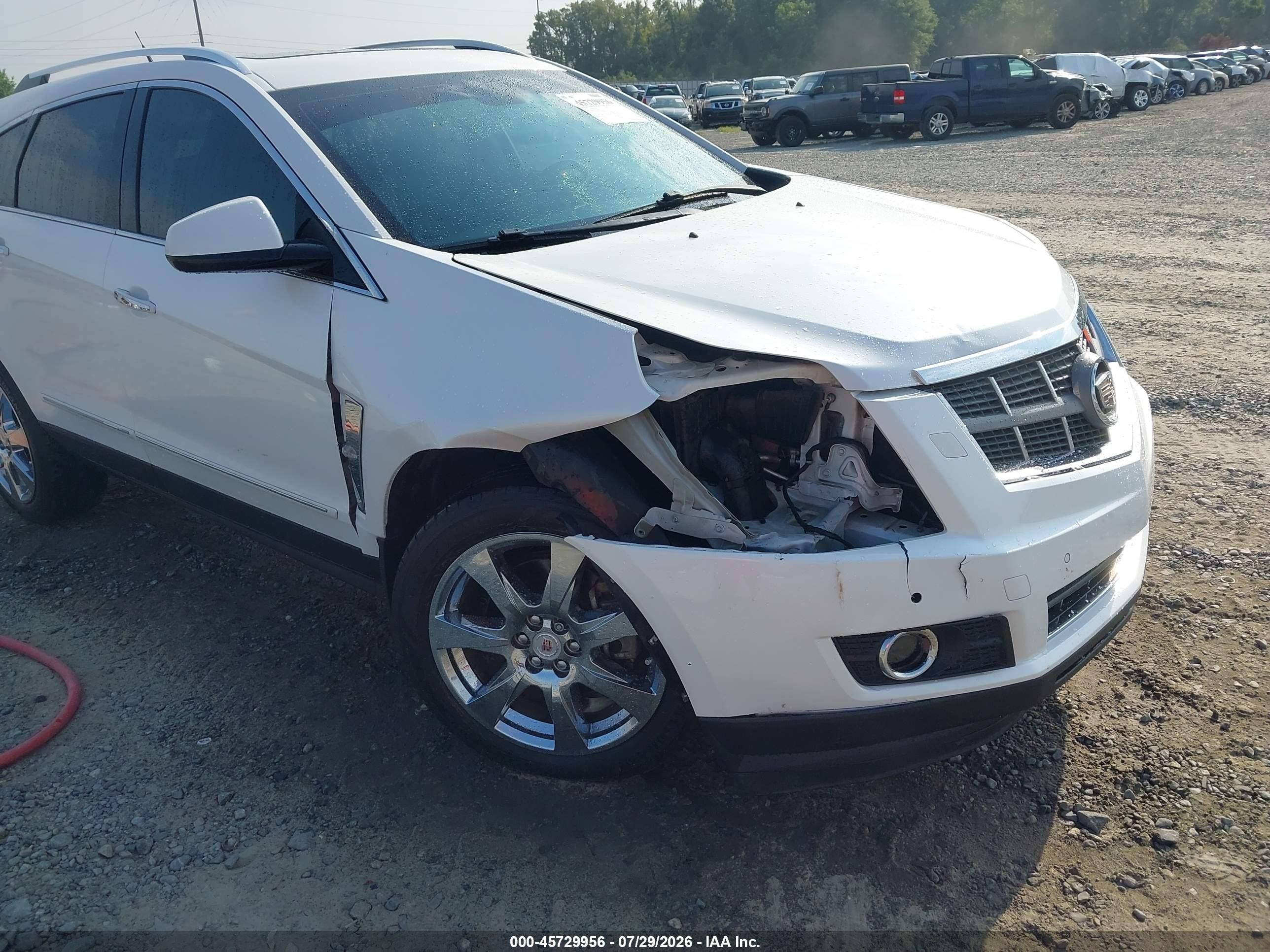 2012 Cadillac Srx Premium Collection White vin: 3GYFNCE33CS608960