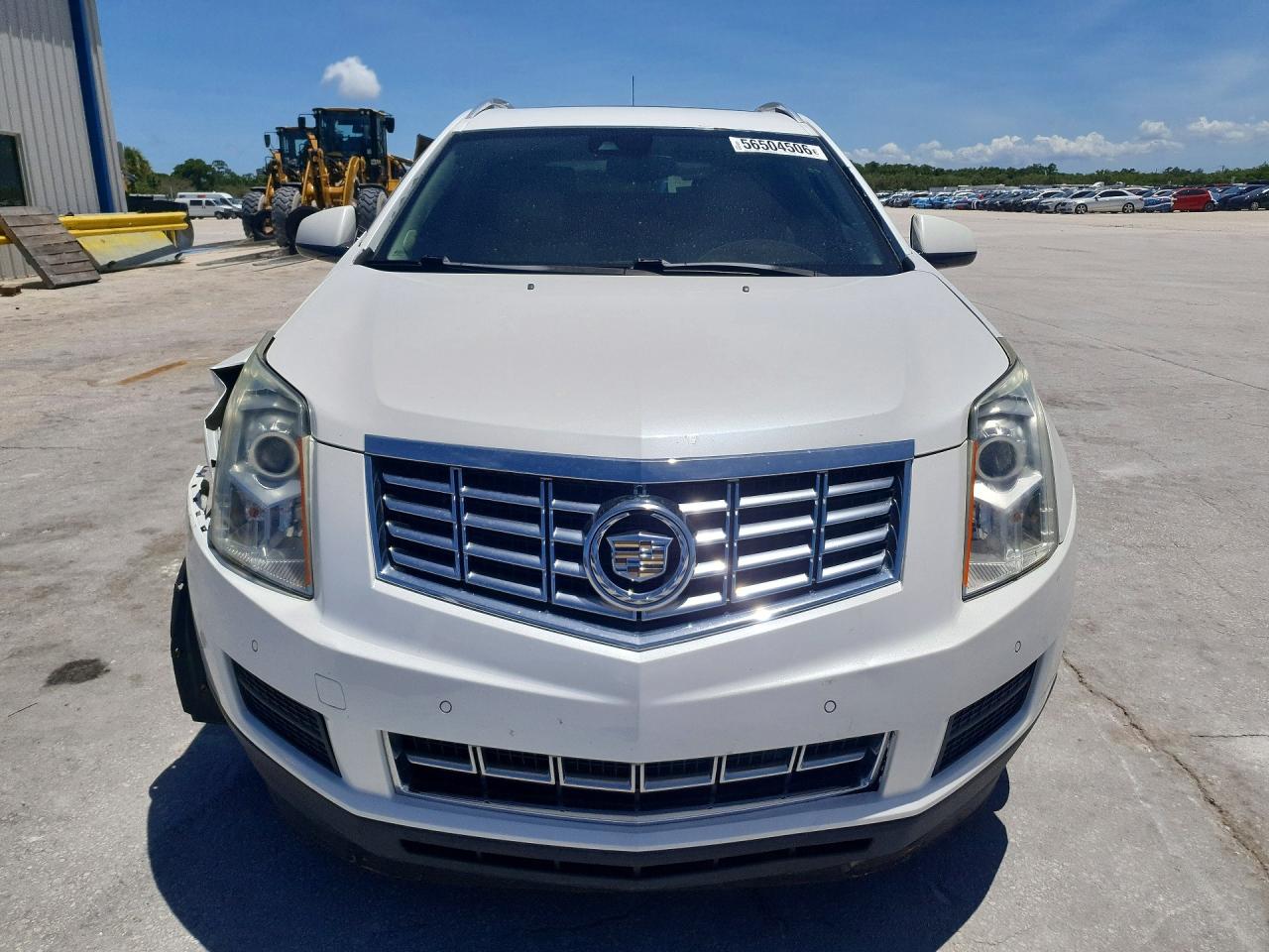 2013 Cadillac Srx Luxury Collection White vin: 3GYFNCE33DS504924
