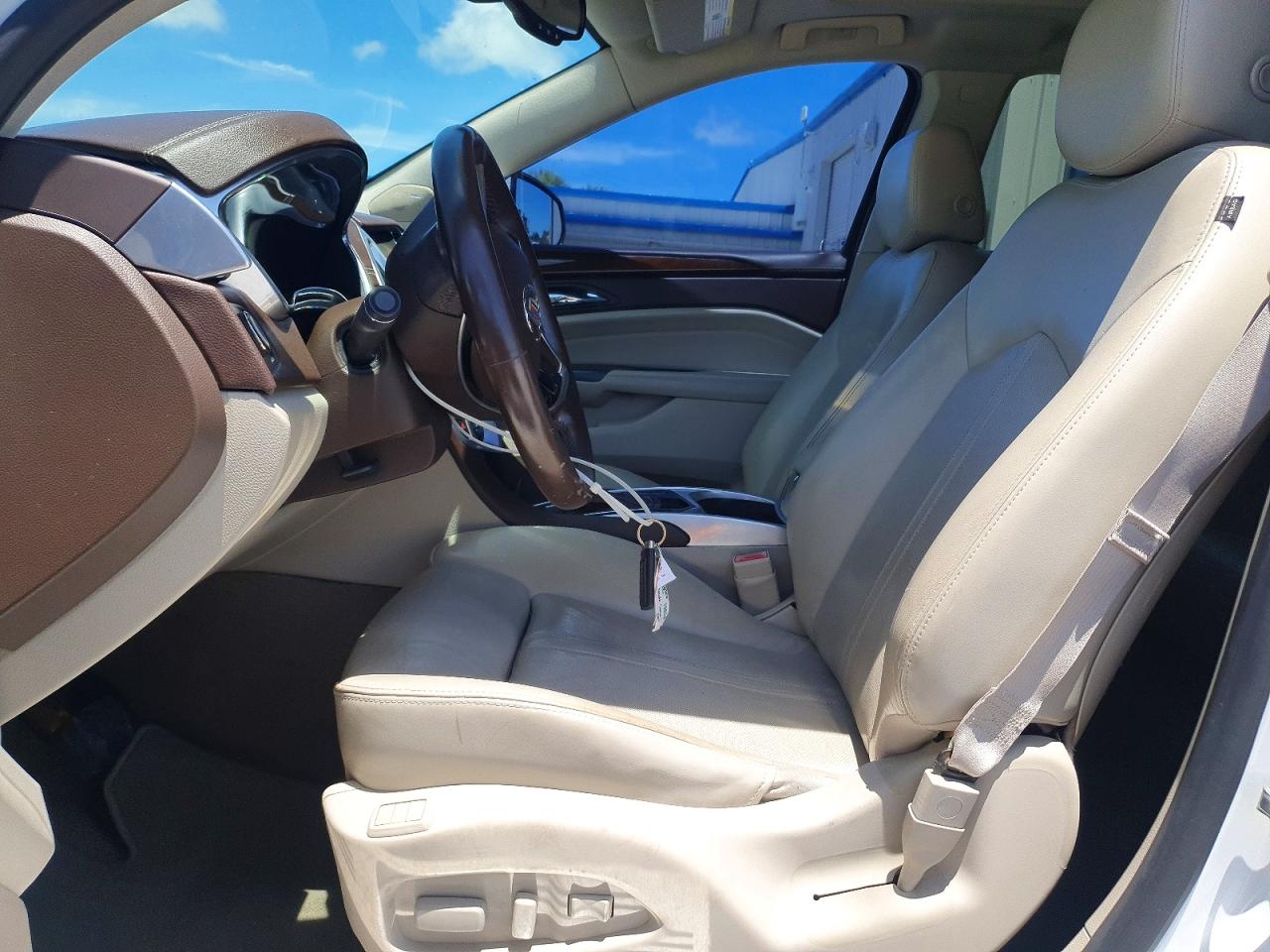 2013 Cadillac Srx Luxury Collection White vin: 3GYFNCE33DS504924