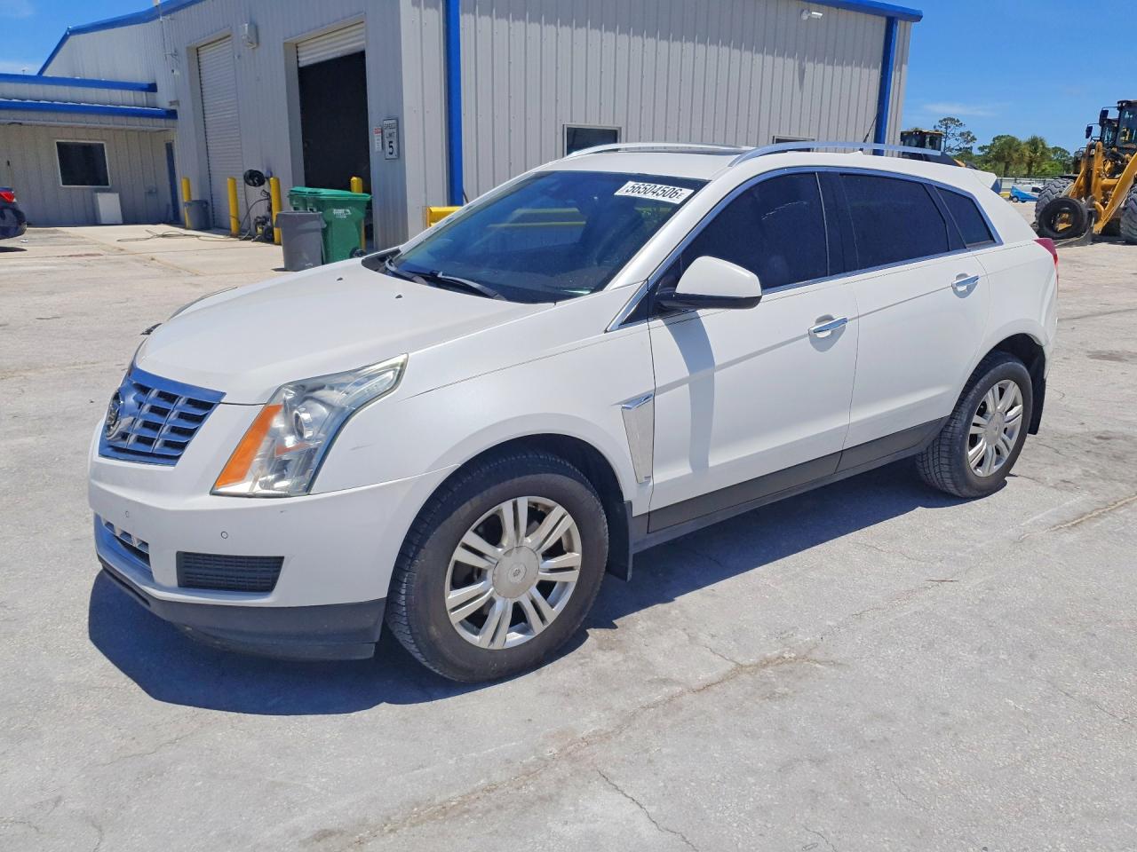 2013 Cadillac Srx Luxury Collection White vin: 3GYFNCE33DS504924
