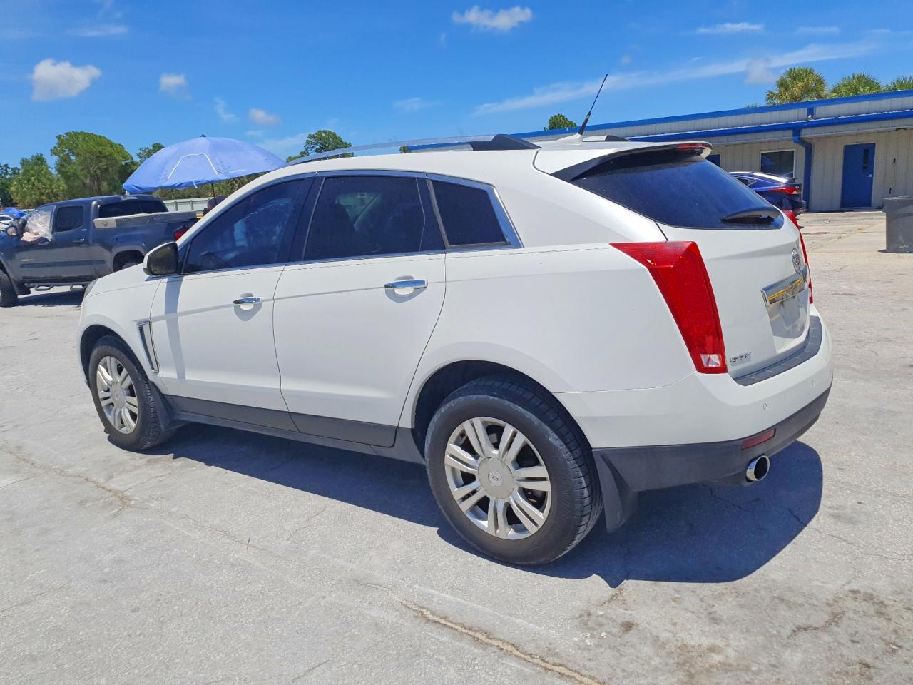 2013 Cadillac Srx Luxury Collection White vin: 3GYFNCE33DS504924