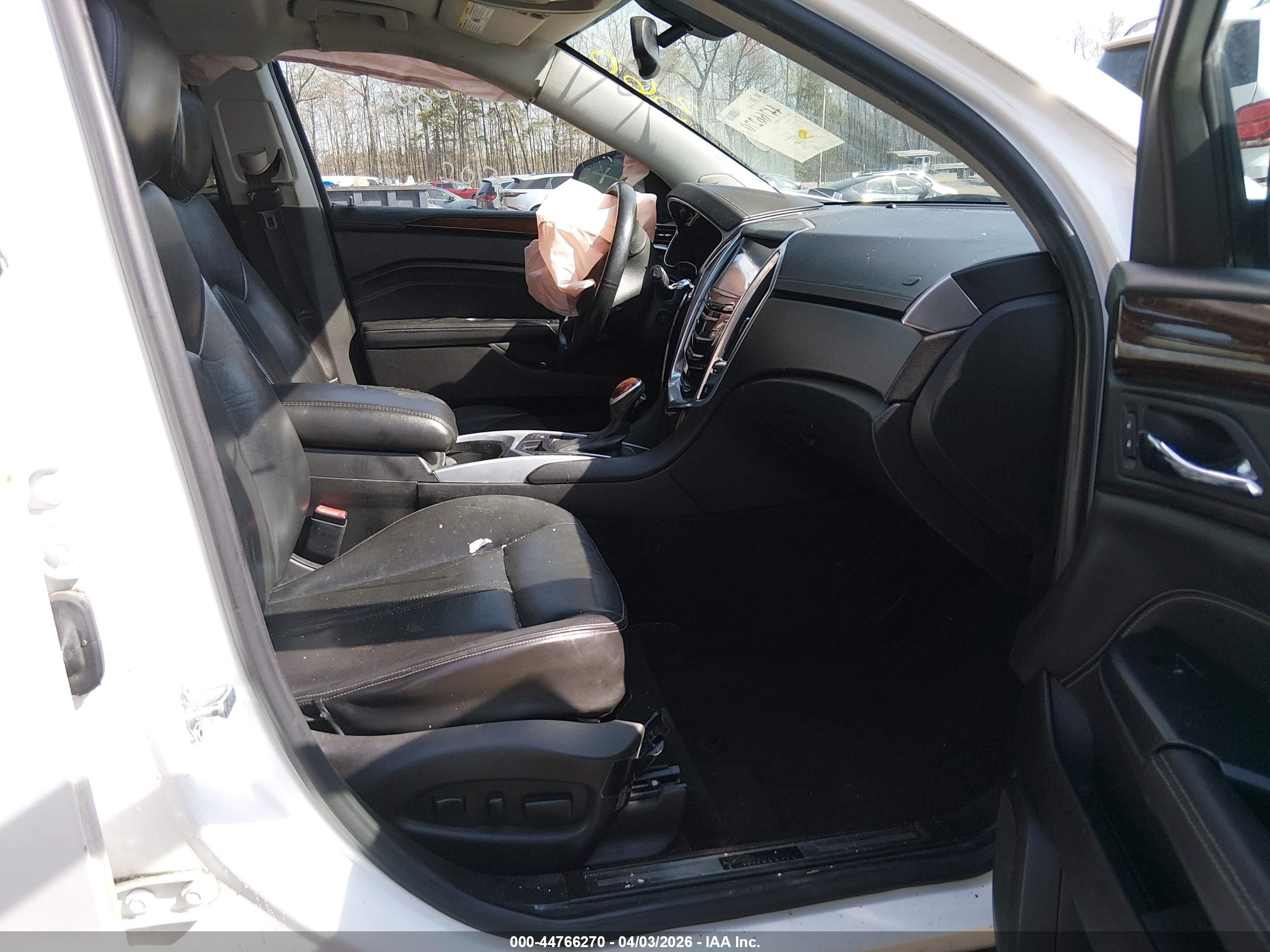 2013 Cadillac Srx Luxury Collection White vin: 3GYFNCE33DS514420