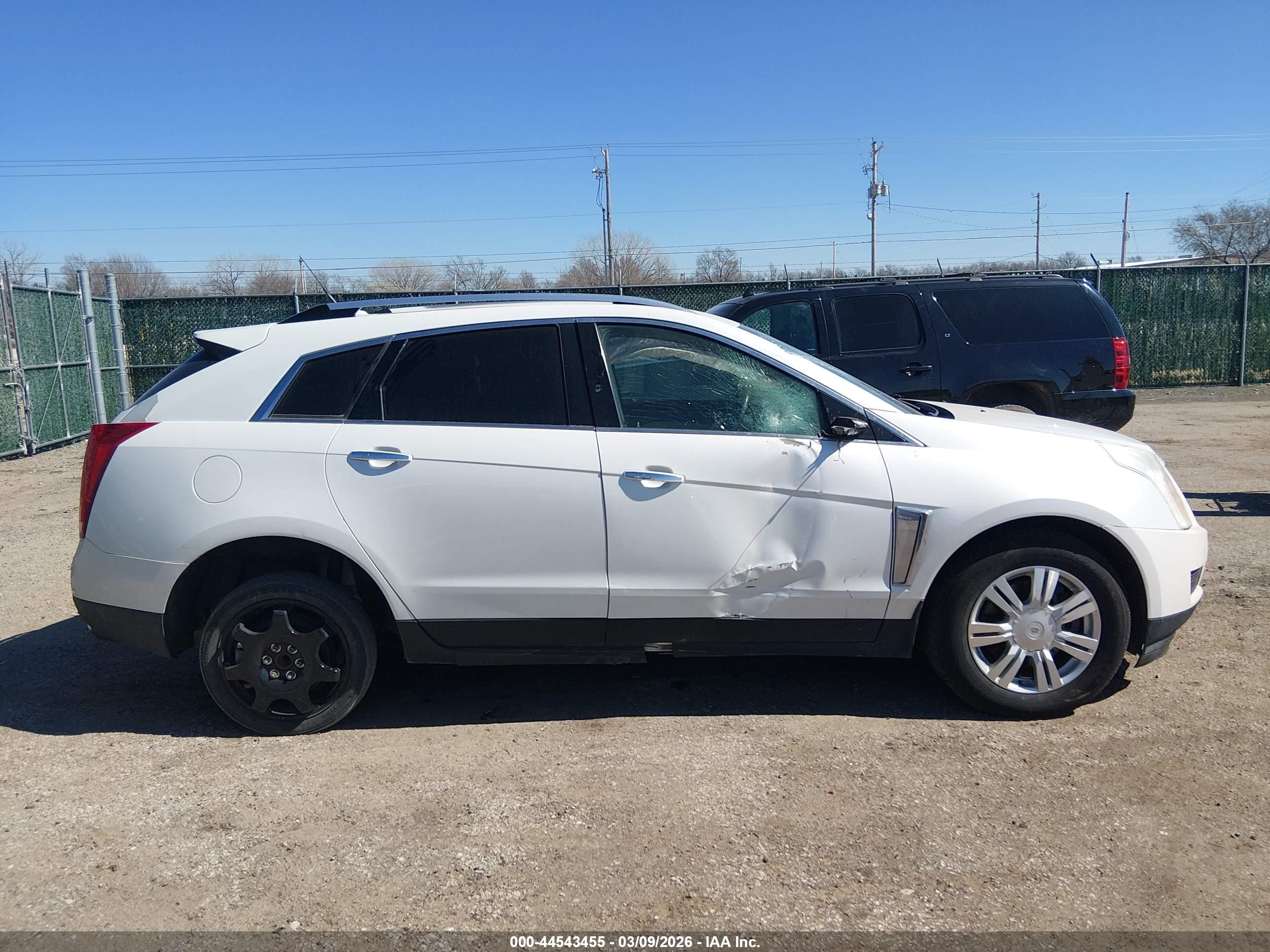 2013 Cadillac Srx Luxury Collection White vin: 3GYFNCE33DS518712