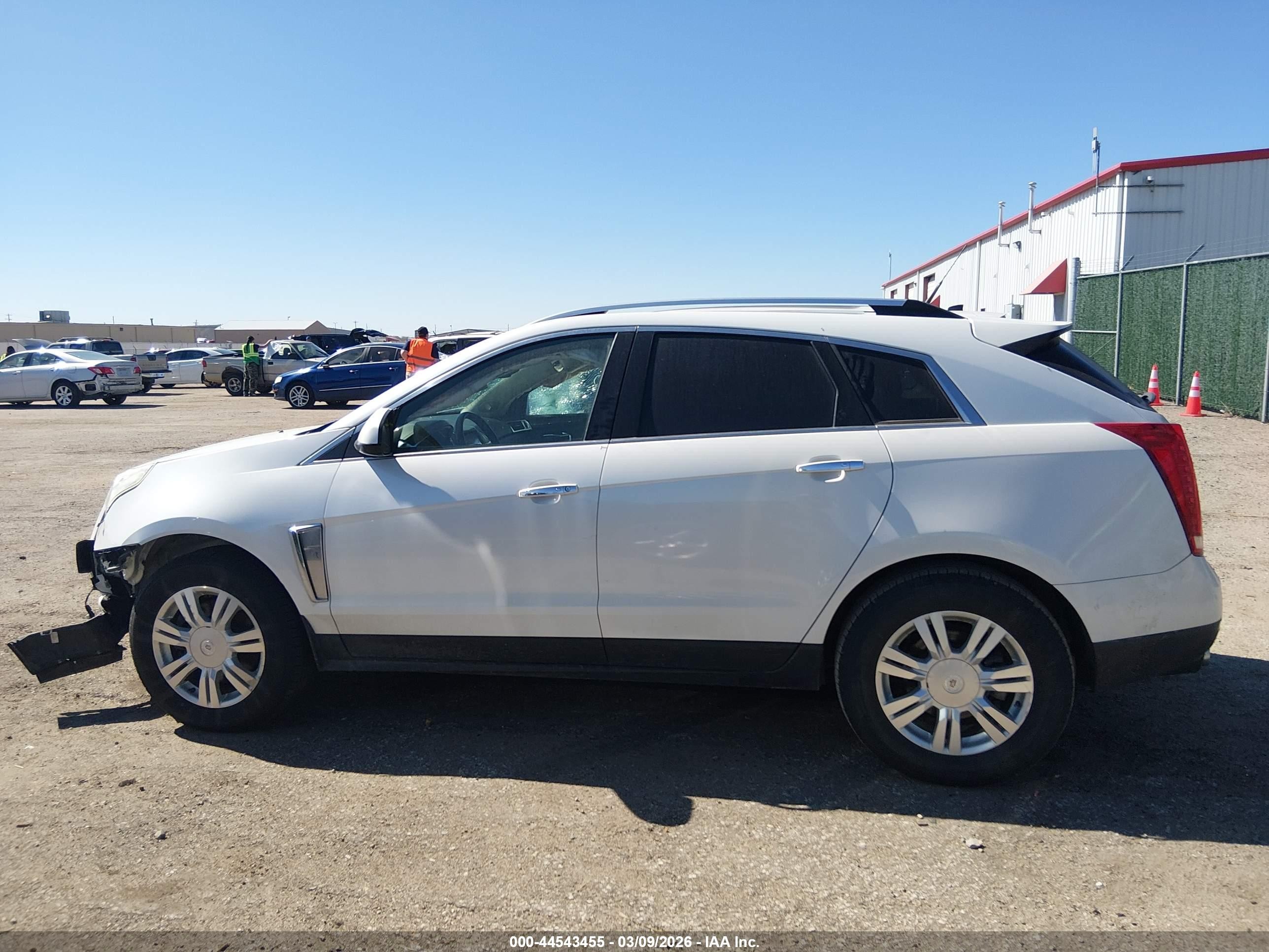 2013 Cadillac Srx Luxury Collection White vin: 3GYFNCE33DS518712