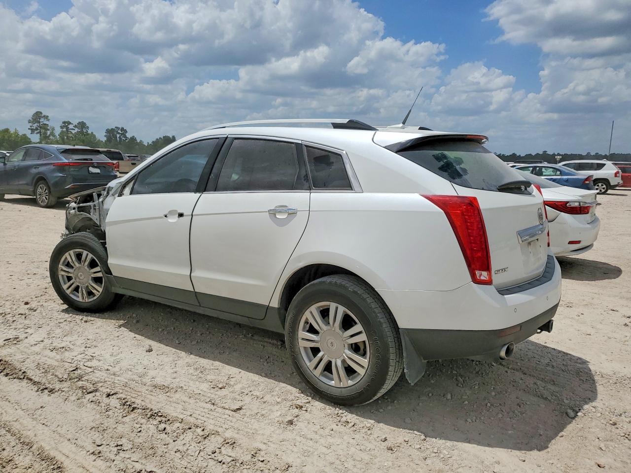 2013 Cadillac Srx Luxury Collection White vin: 3GYFNCE33DS539303