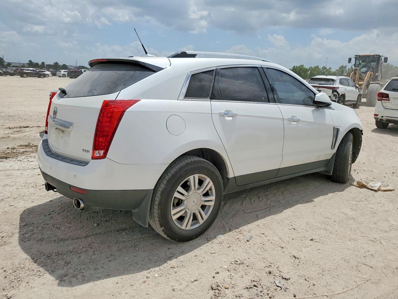 2013 Cadillac Srx Luxury Collection White vin: 3GYFNCE33DS539303