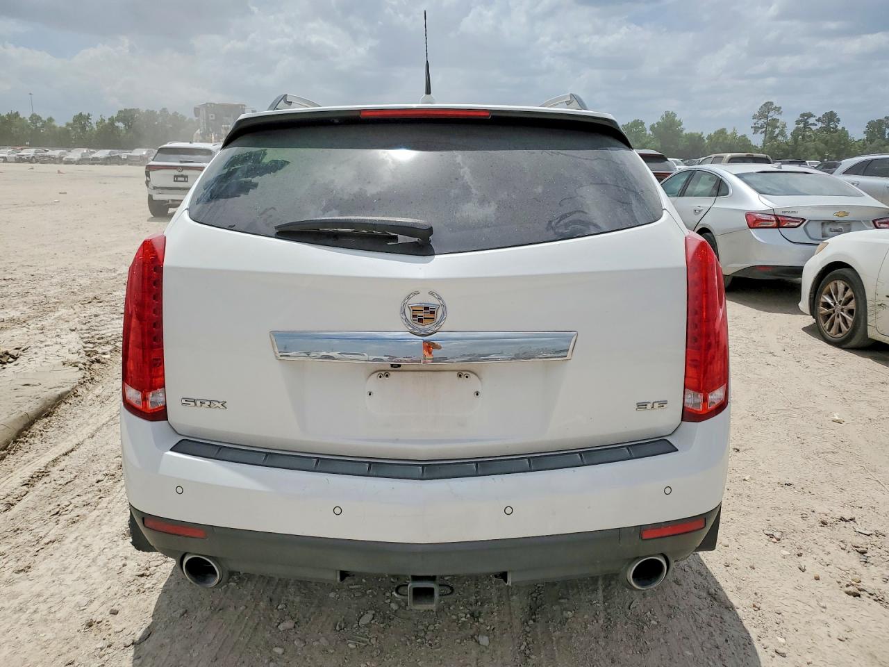 2013 Cadillac Srx Luxury Collection White vin: 3GYFNCE33DS539303