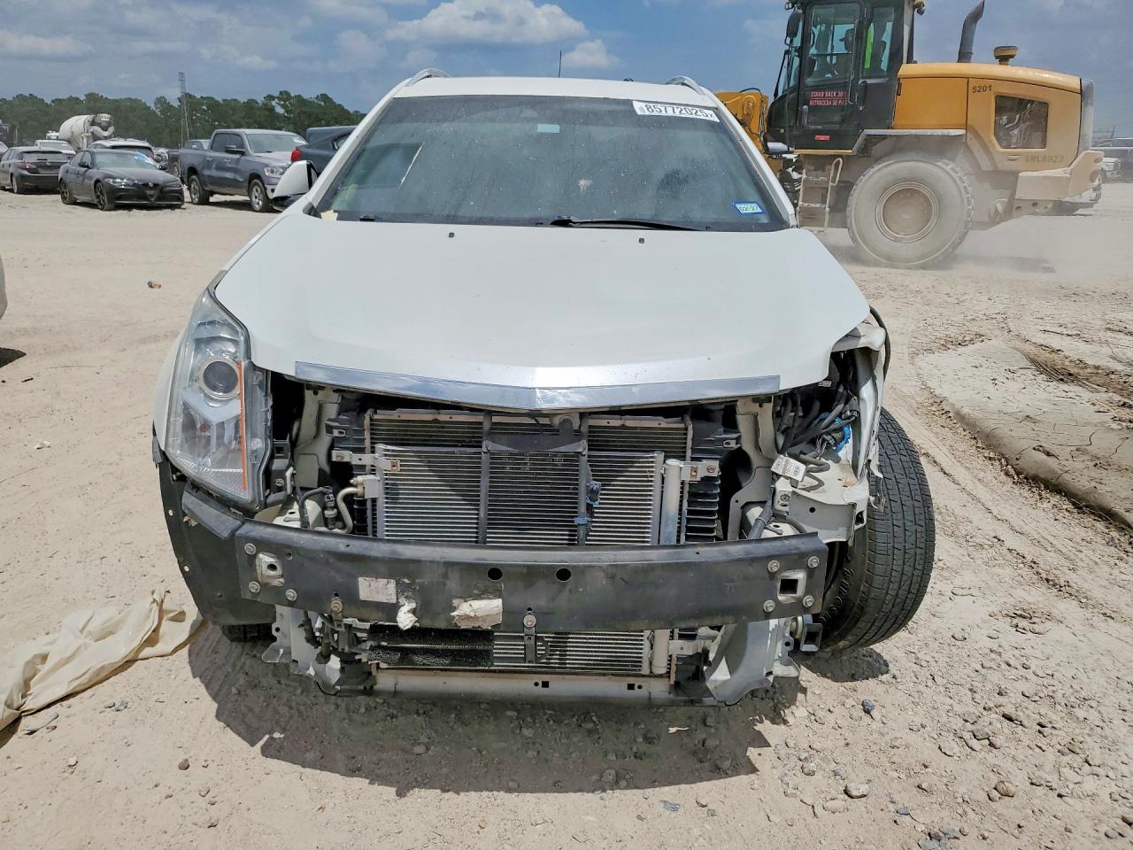 2013 Cadillac Srx Luxury Collection White vin: 3GYFNCE33DS539303