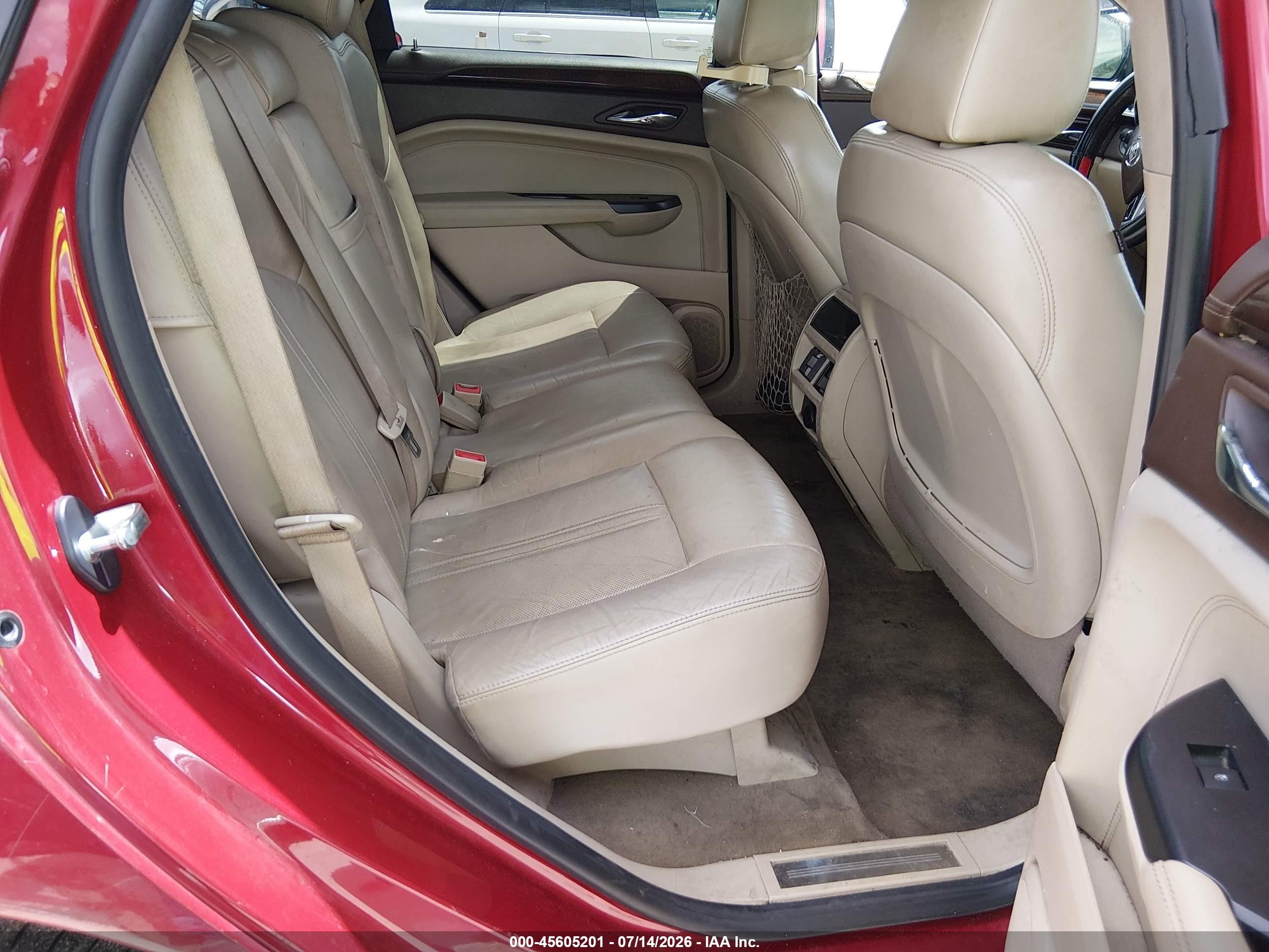 2013 Cadillac Srx Luxury Collection Красный vin: 3GYFNCE33DS542167